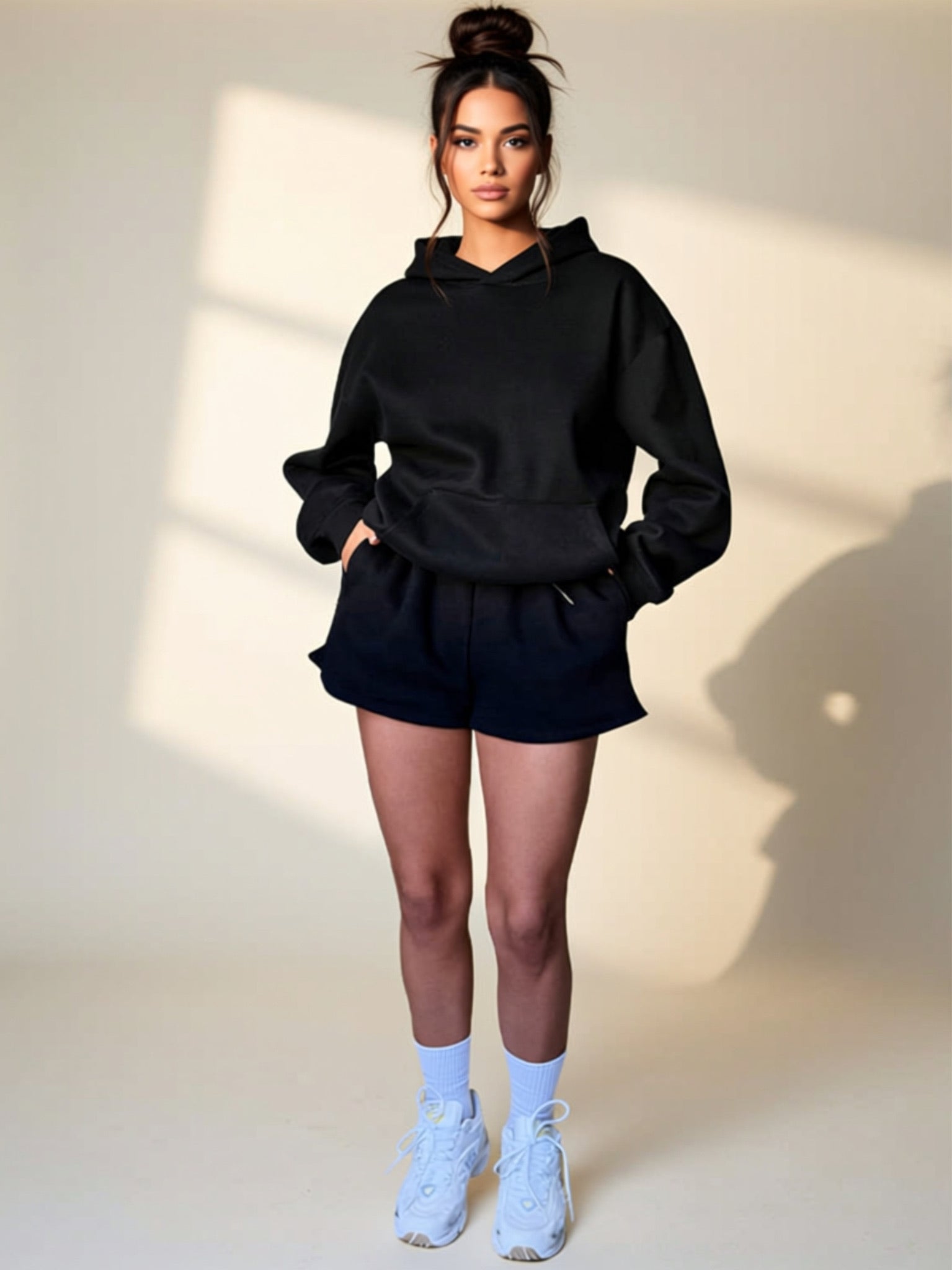 Knit 2‑Piece Short