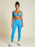 Deep V High‑Support Sports Bra