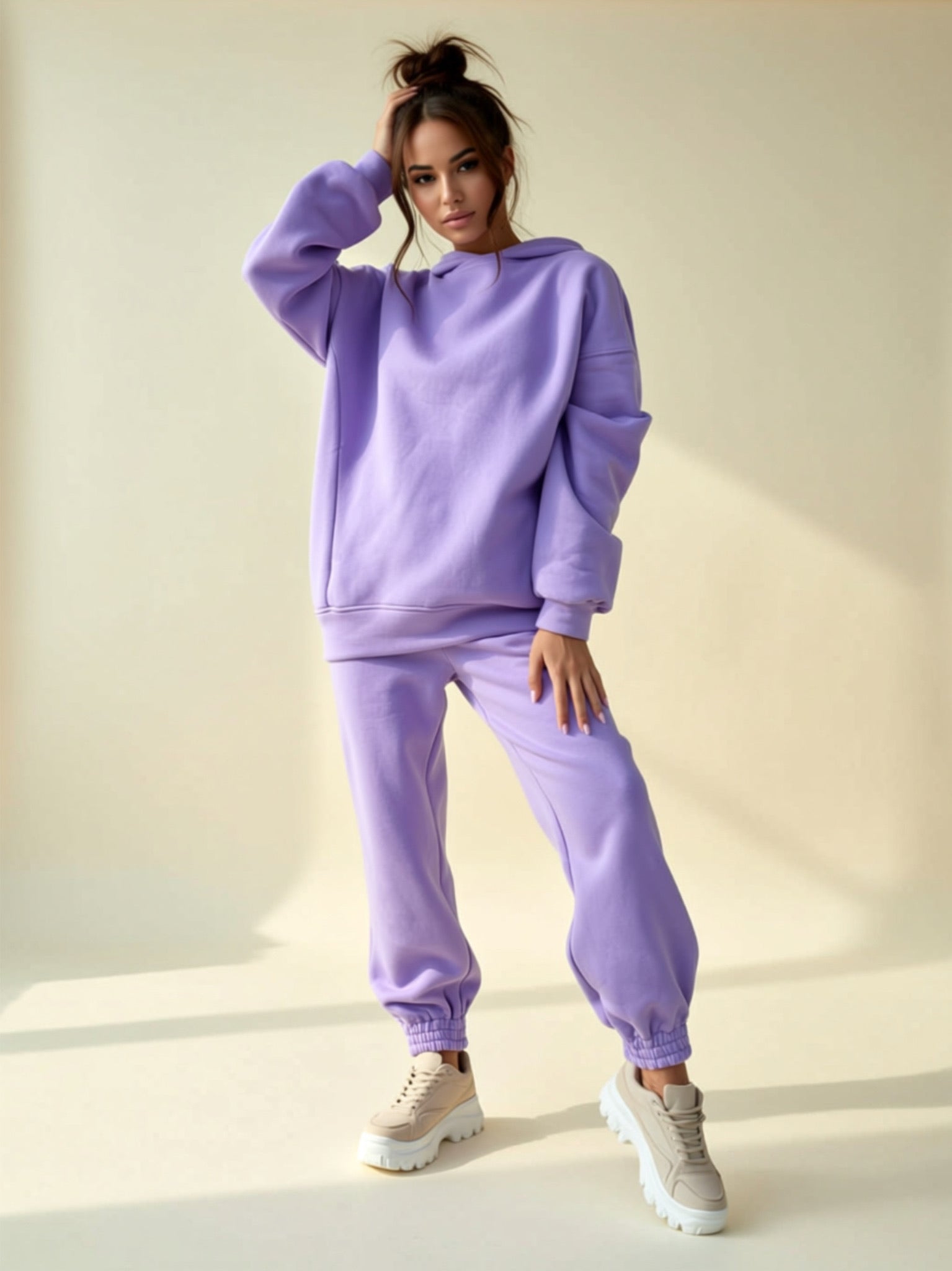 Sleeveless Woven Pant Set