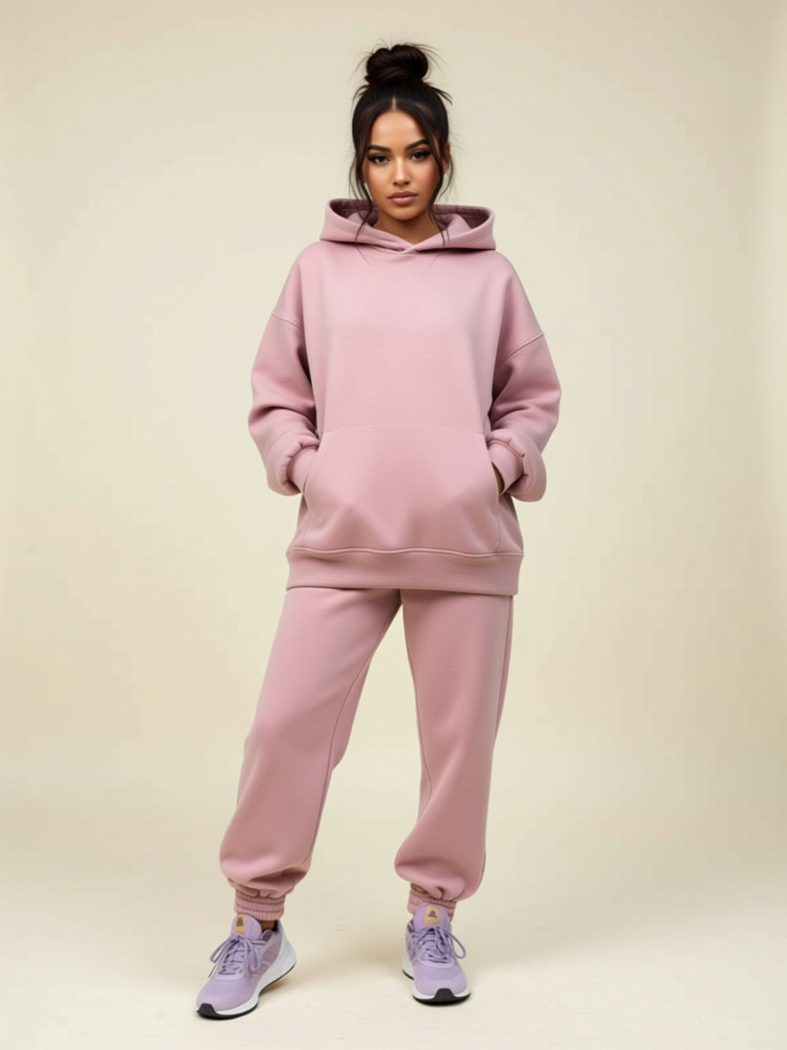 Sleeveless Woven Pant Set