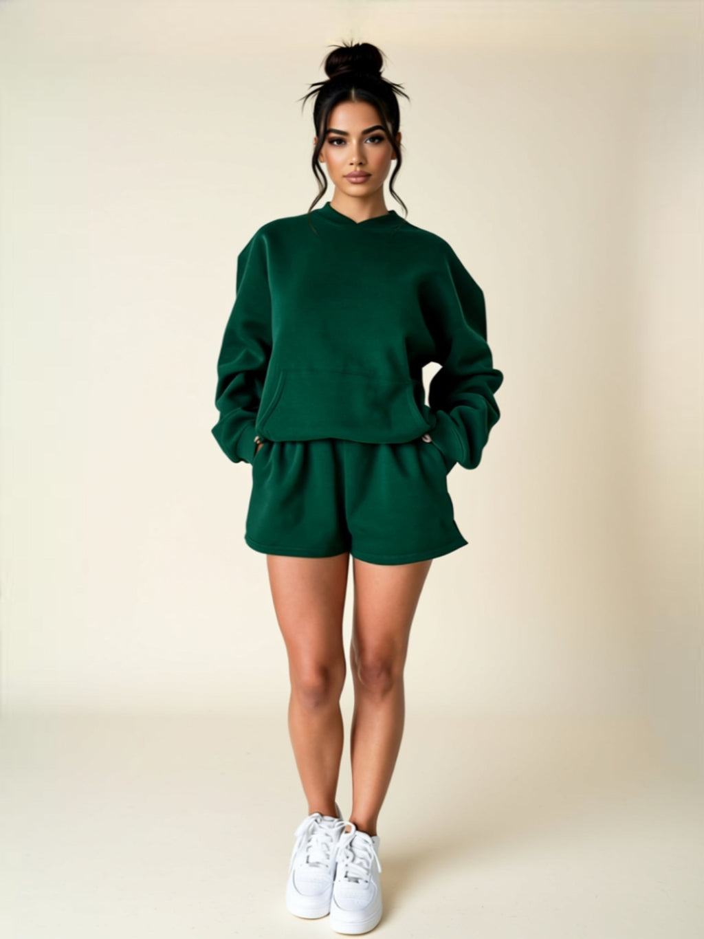 Knit 2‑Piece Short