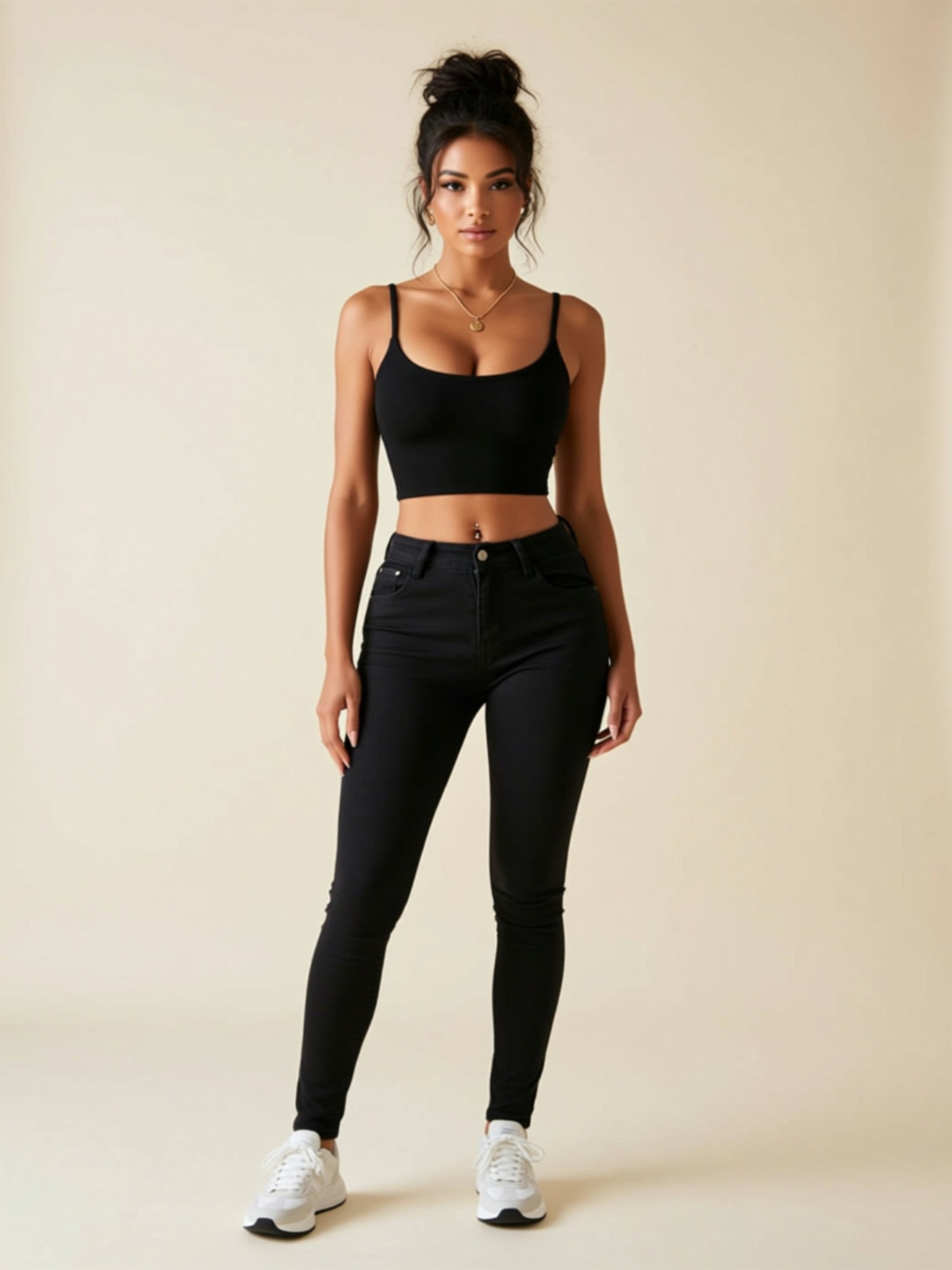 Solid Knit Sexy Top