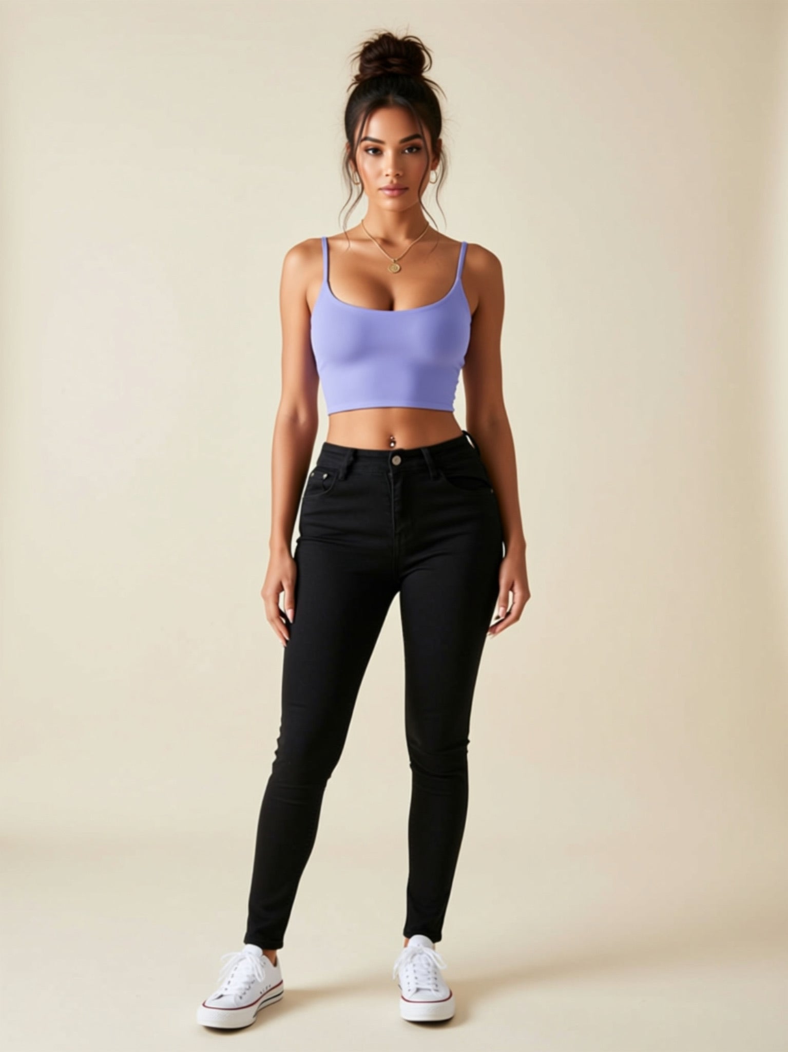 Solid Knit Sexy Top