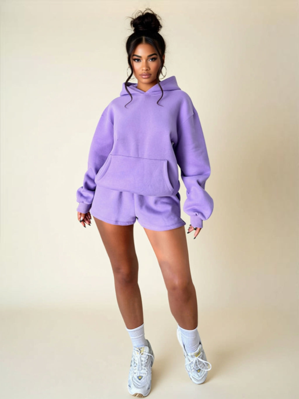 Knit 2‑Piece Short