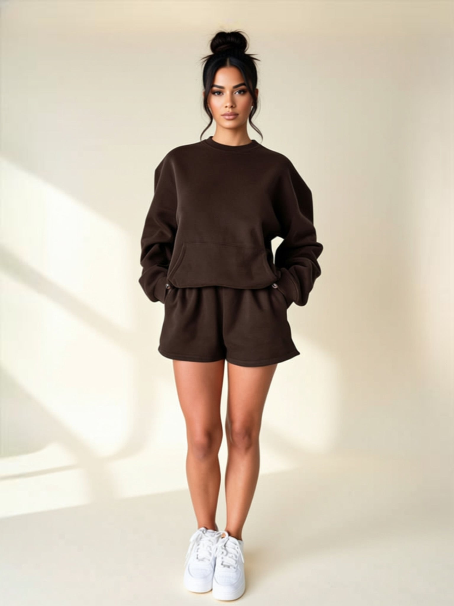 Knit 2‑Piece Short