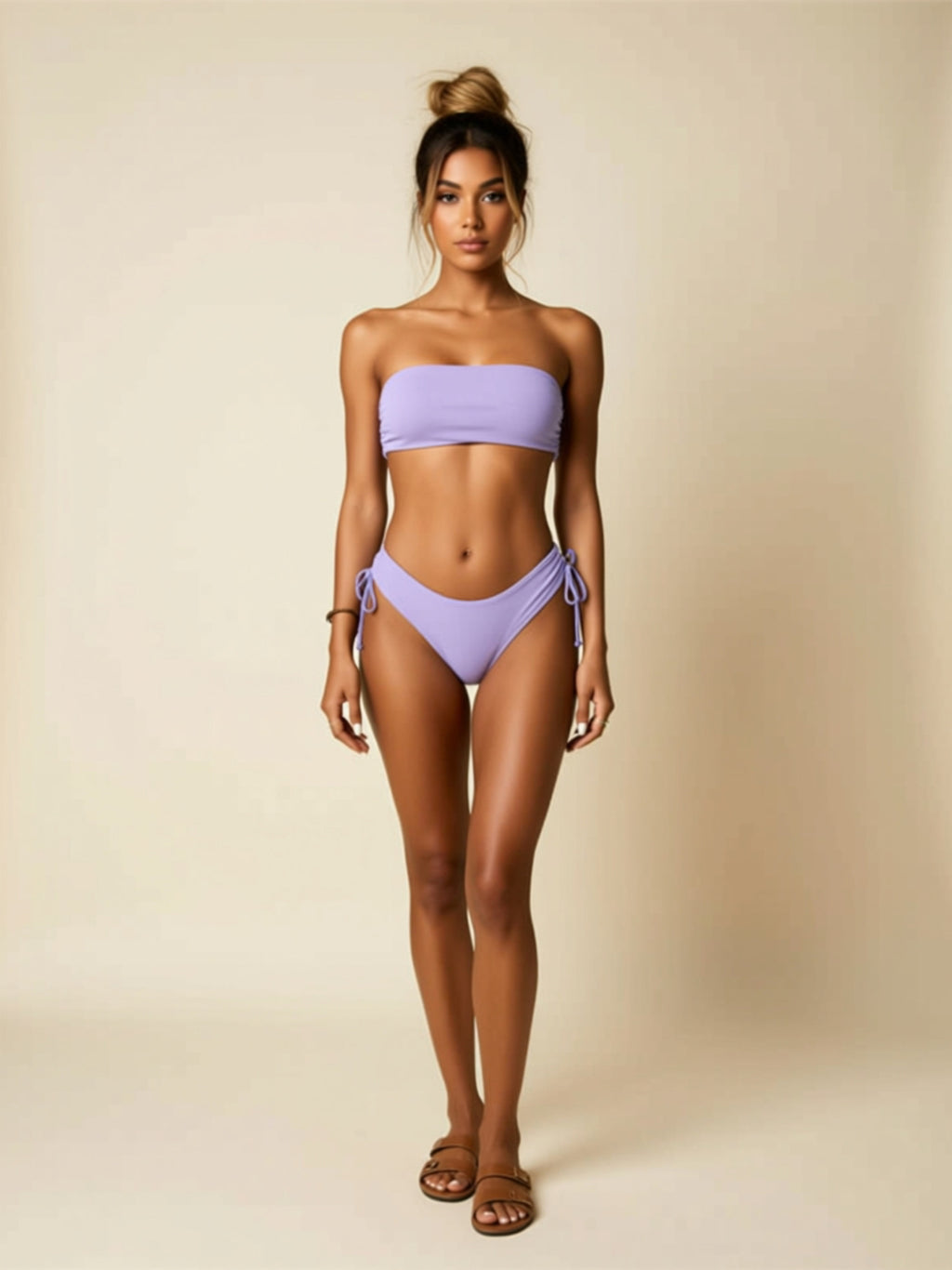 Solid Sexy Bikini Set