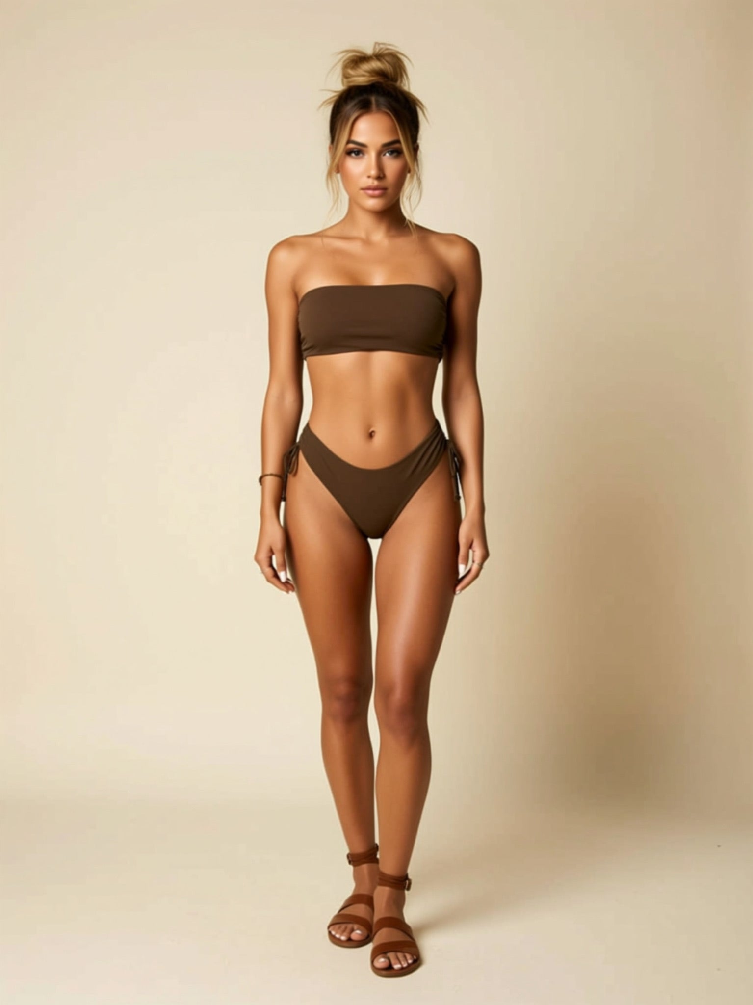 Solid Sexy Bikini Set
