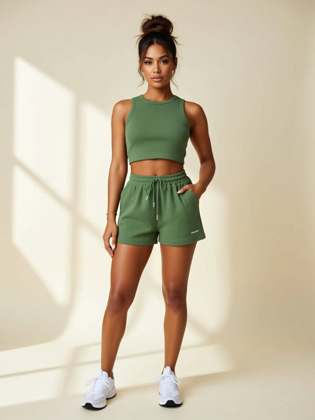 Short 2‑Piece Lounge Set