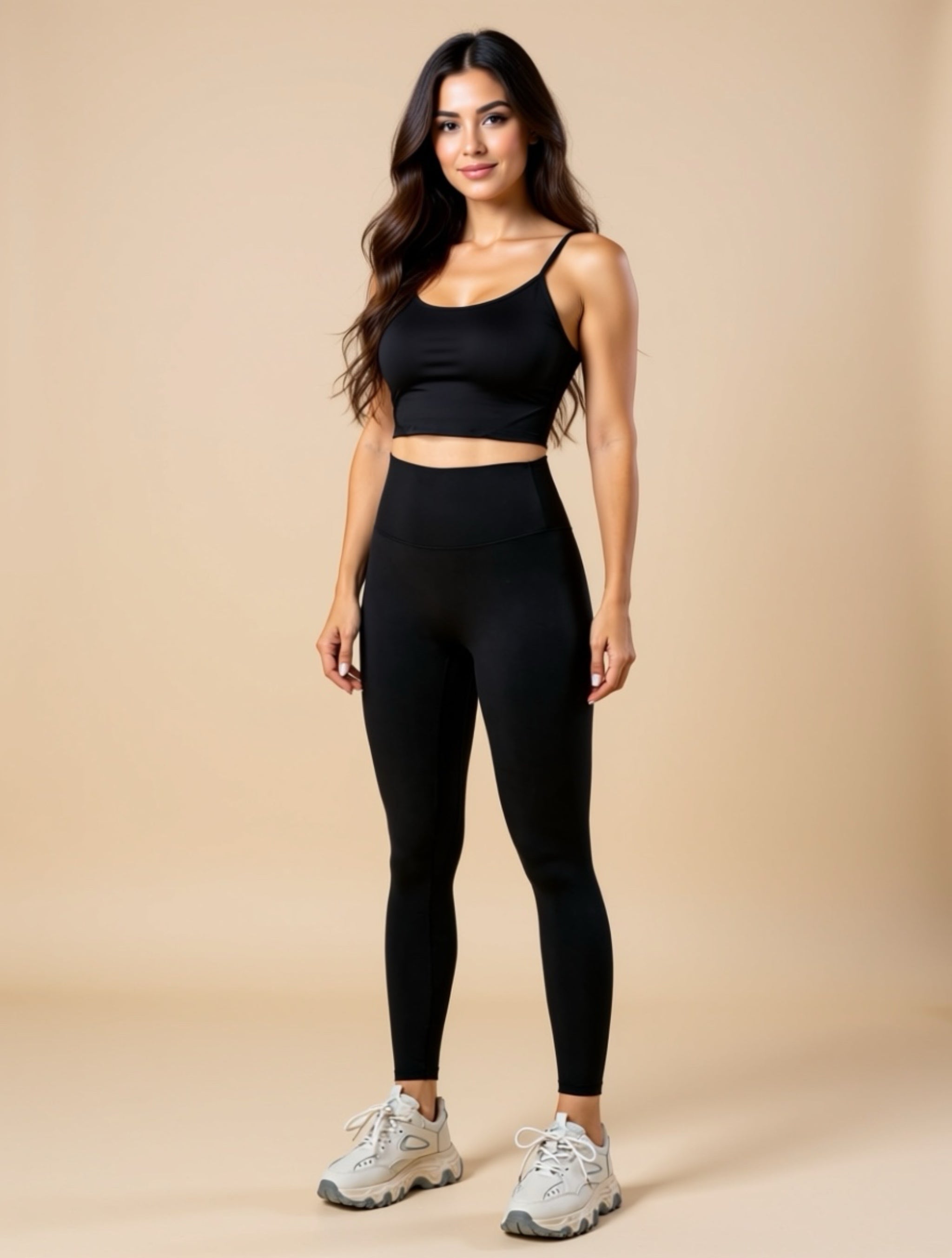 High‑Waisted Seamless Leggings