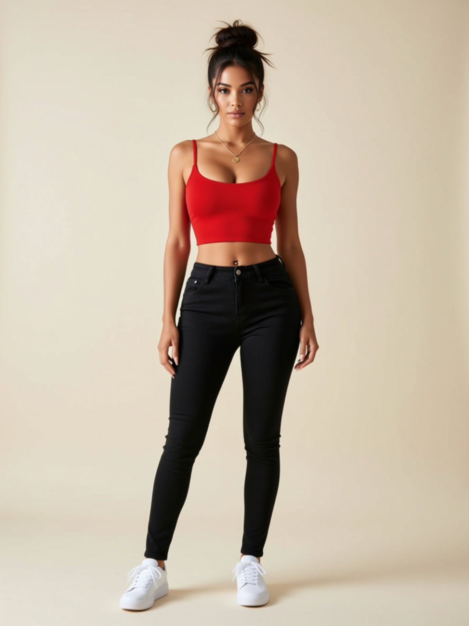 Solid Knit Sexy Top