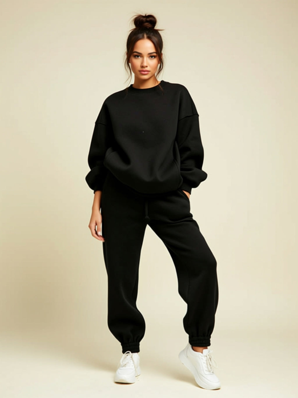 Sleeveless Woven Pant Set