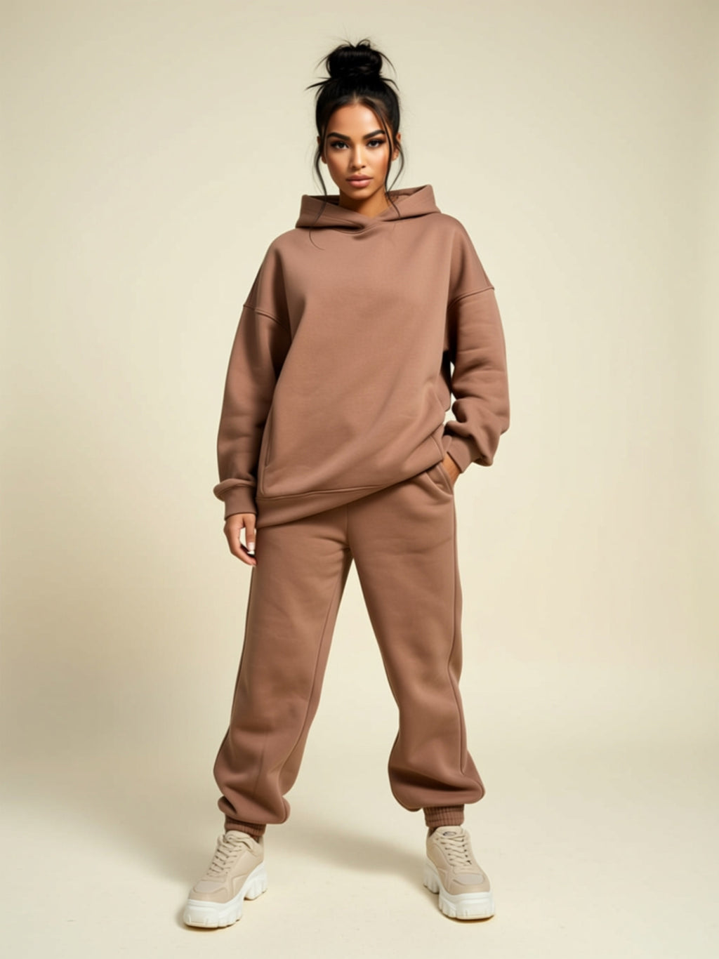 Sleeveless Woven Pant Set