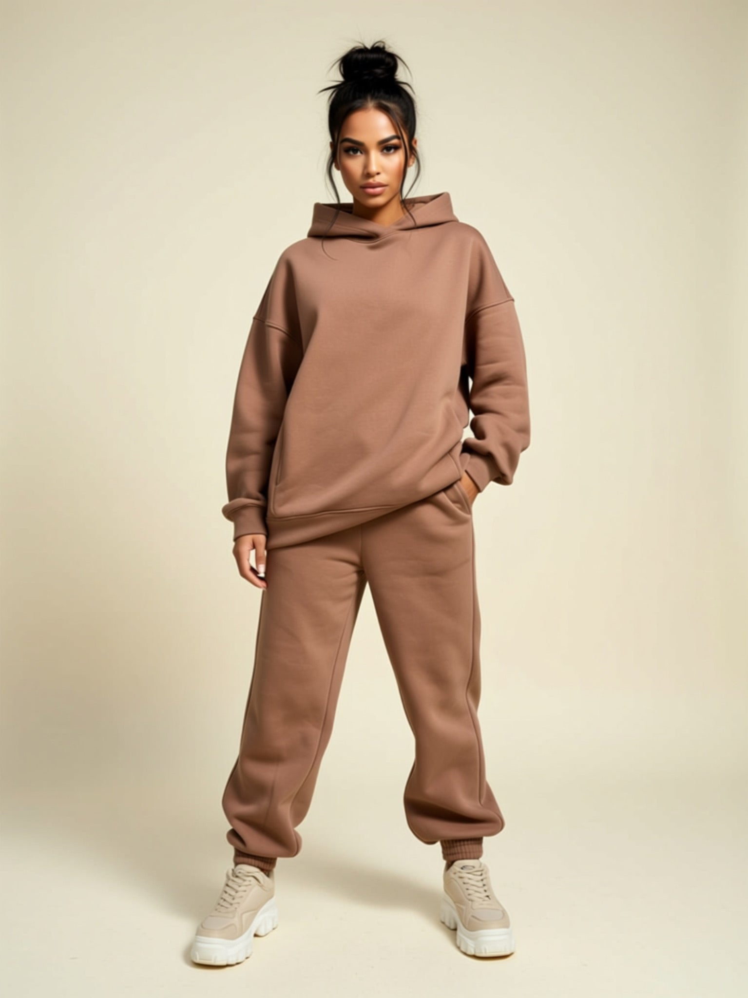 Sleeveless Woven Pant Set