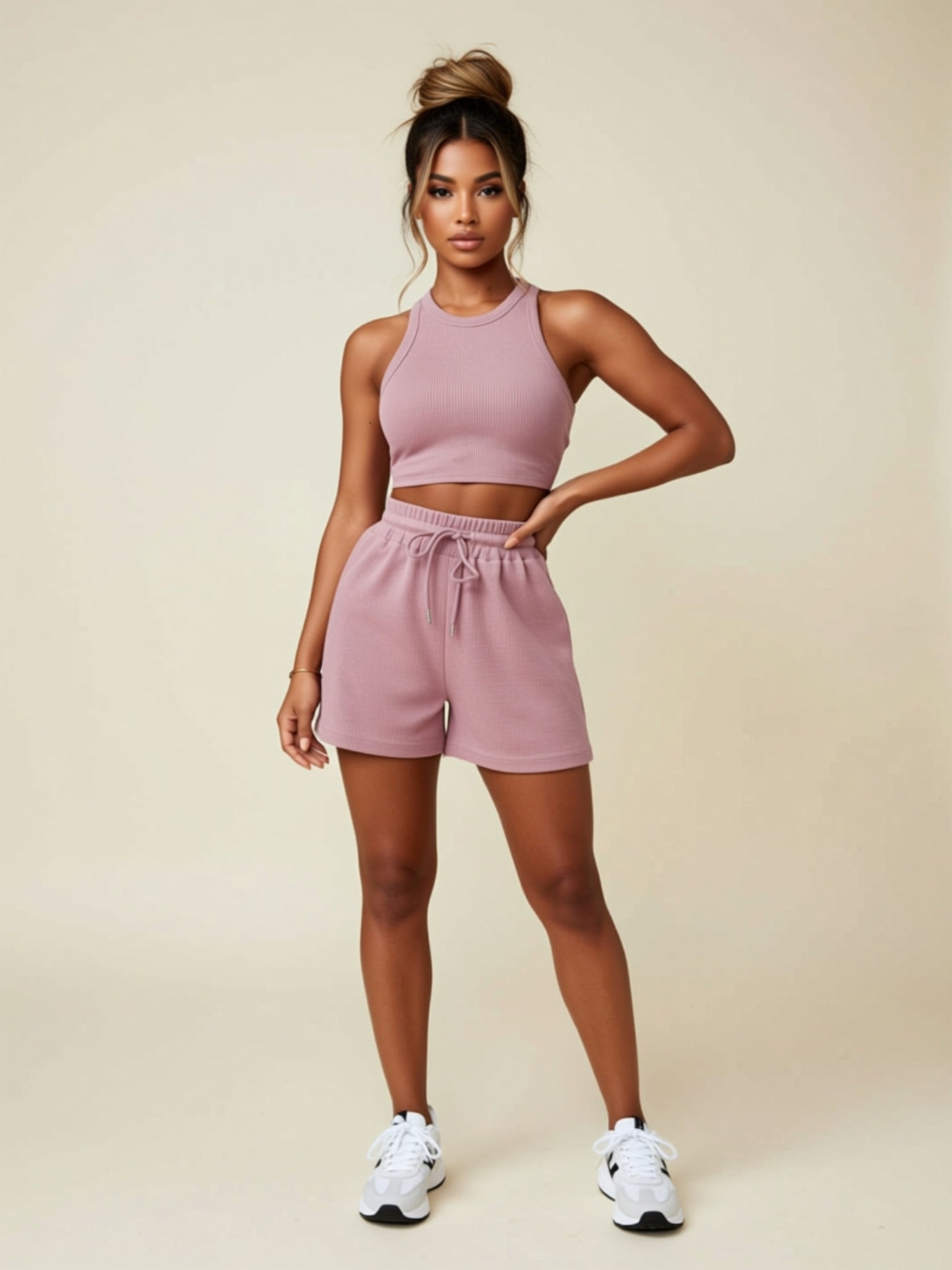 Short 2‑Piece Lounge Set