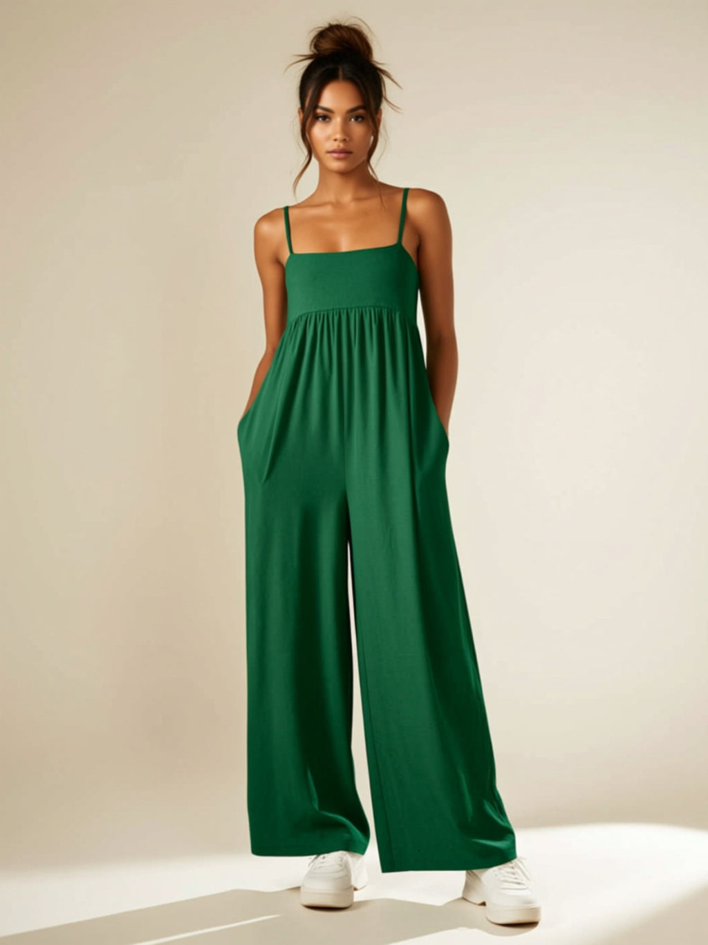 Knit Leisure Jumpsuit