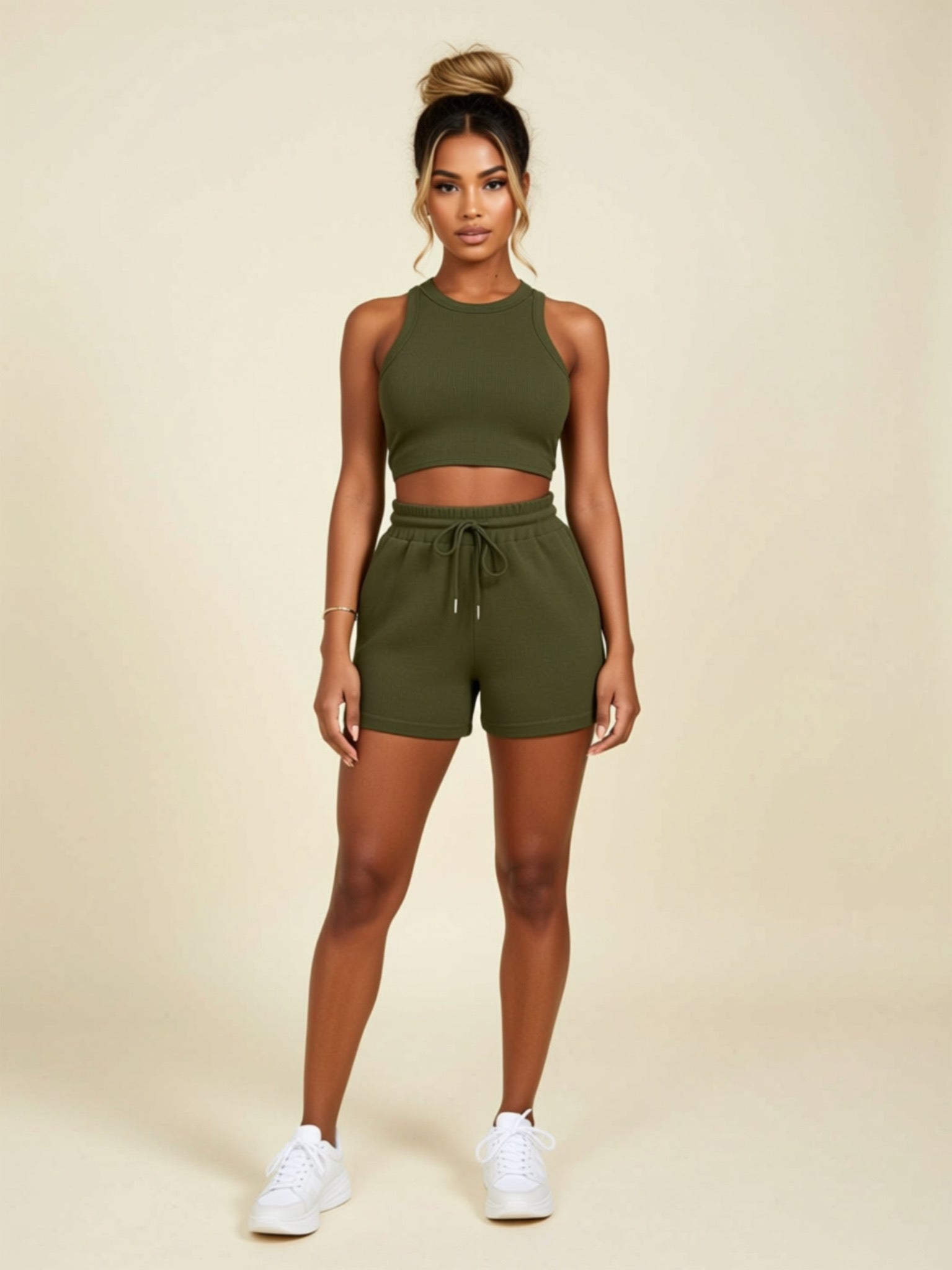 Short 2‑Piece Lounge Set