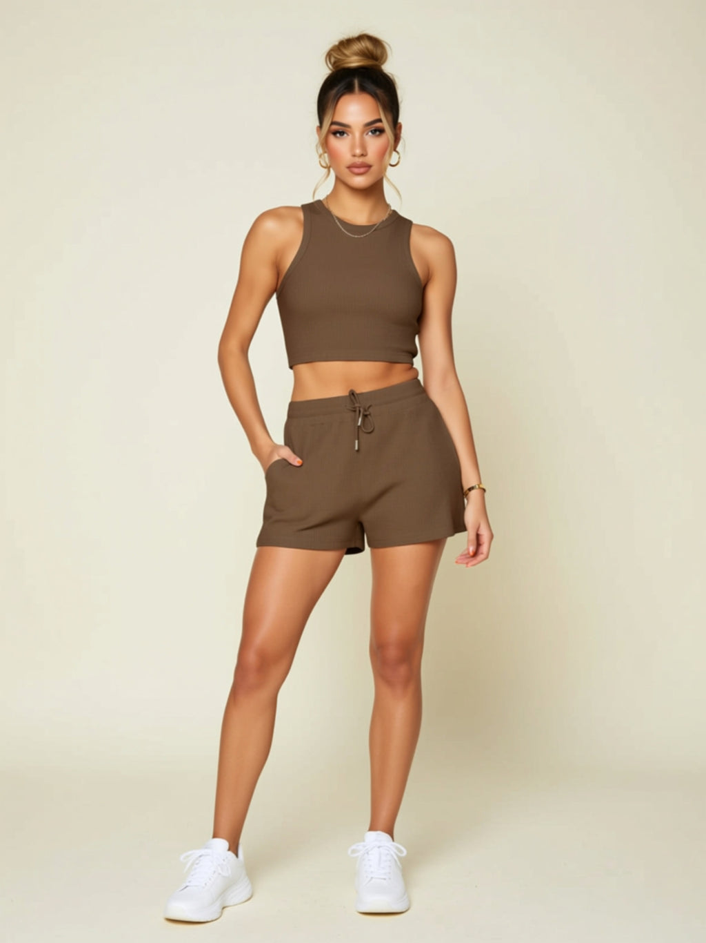 Short 2‑Piece Lounge Set