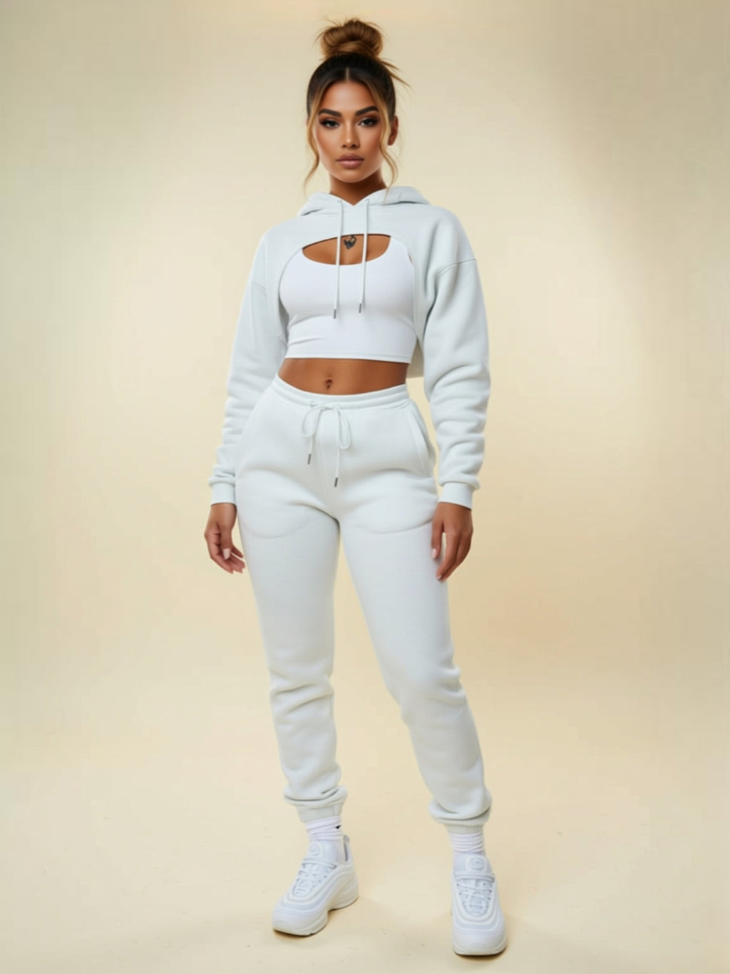 Hooded 3‑Piece Lounge Set