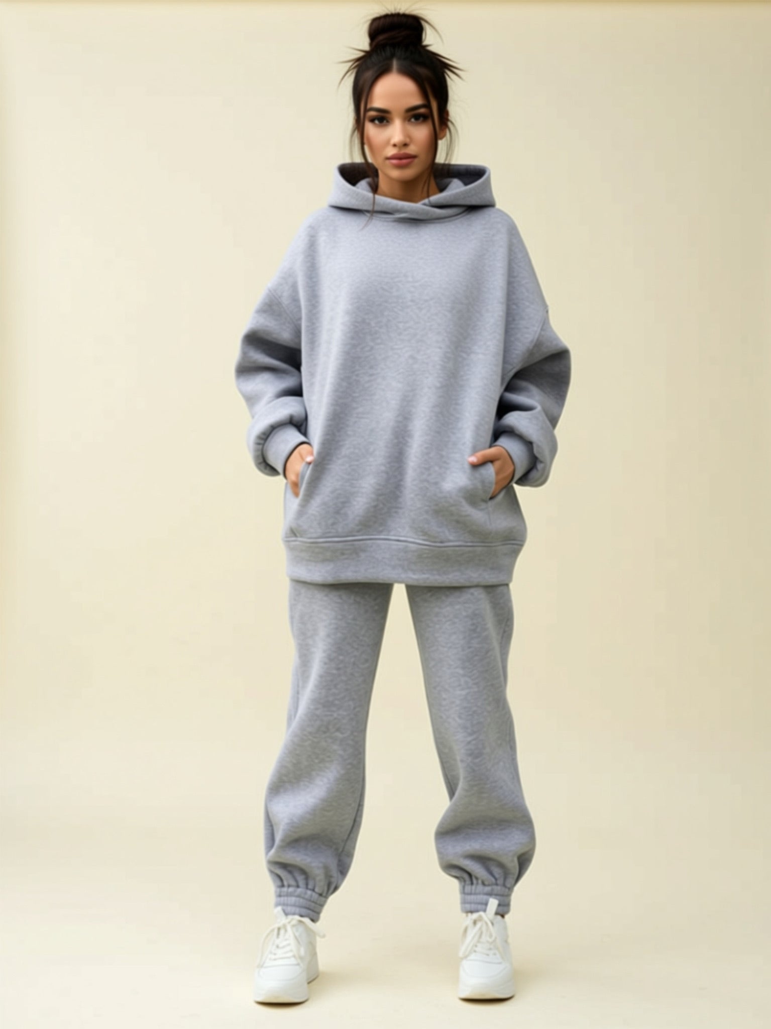 Sleeveless Woven Pant Set