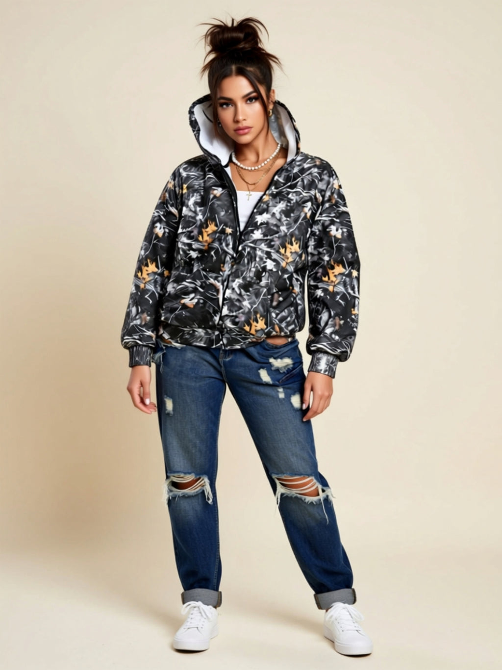 Zip‑Up Jacket with Pockets