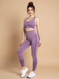 High‑Waist Knit Sports Set