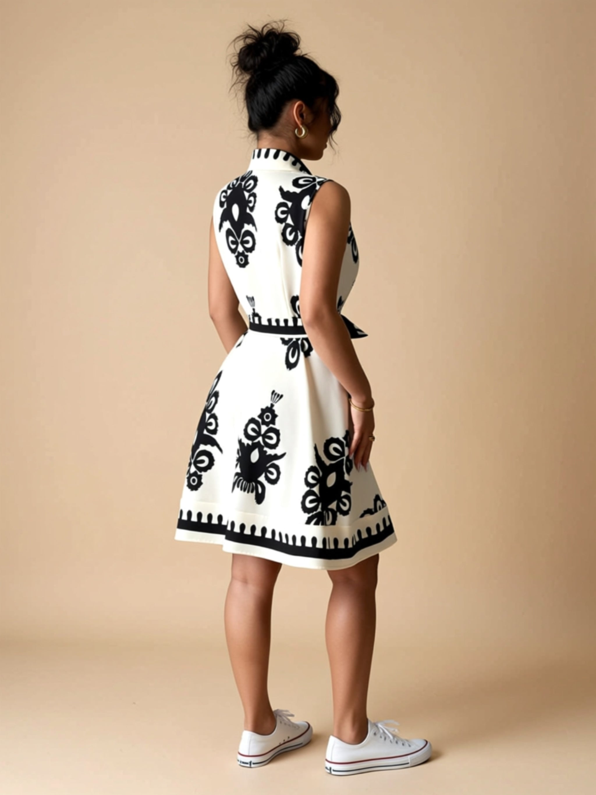 Robe tissée de vacances