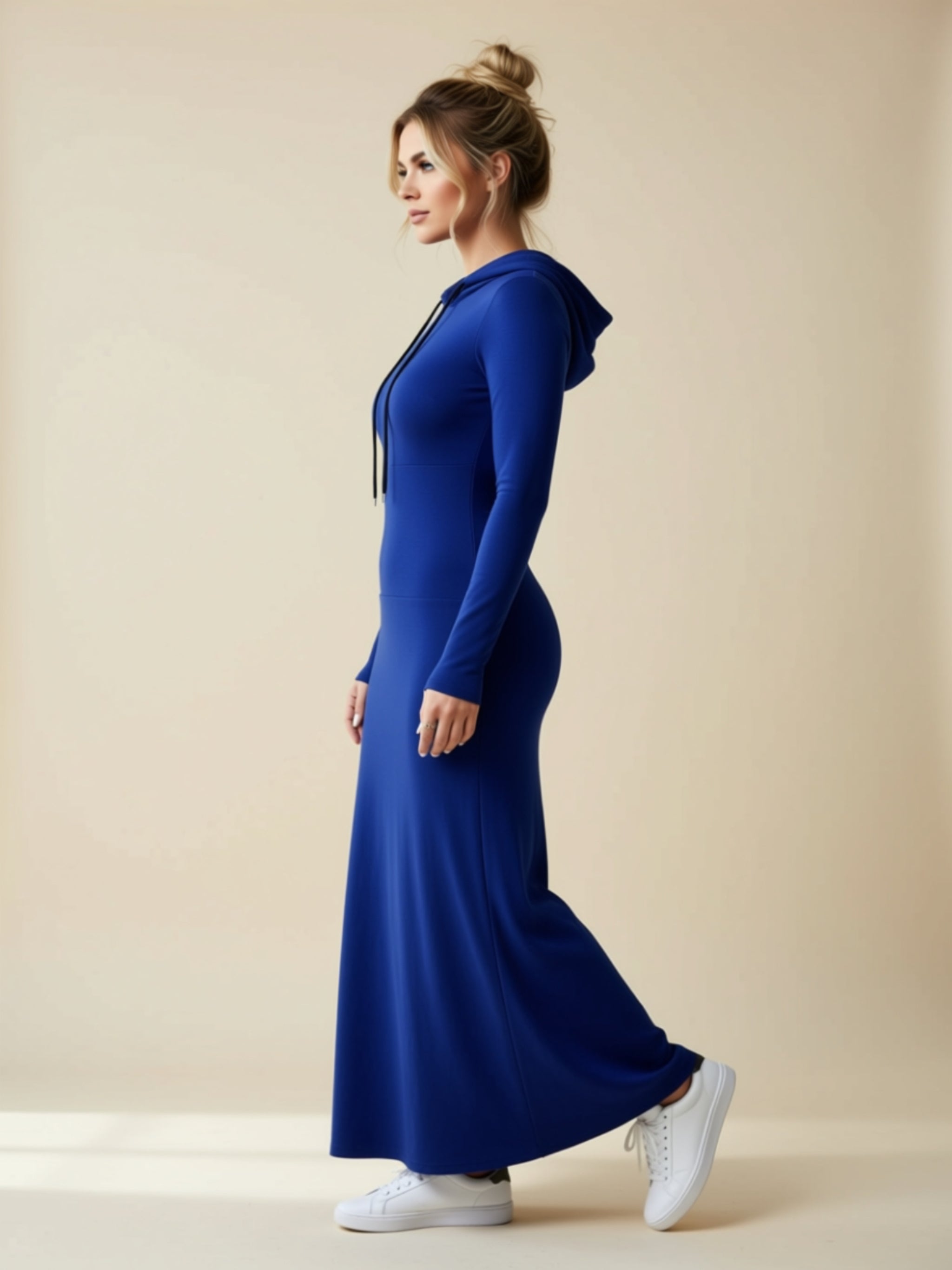 Lounging-Kleid mit Taschen