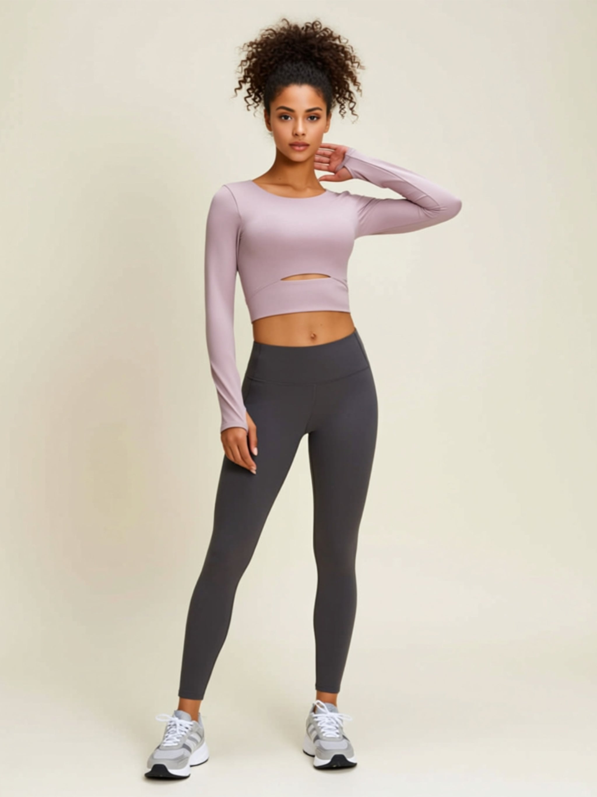 Highly Stretchy Cutout Top