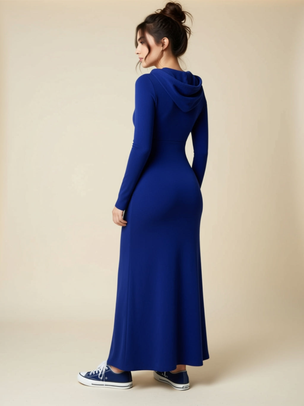 Lounging-Kleid mit Taschen