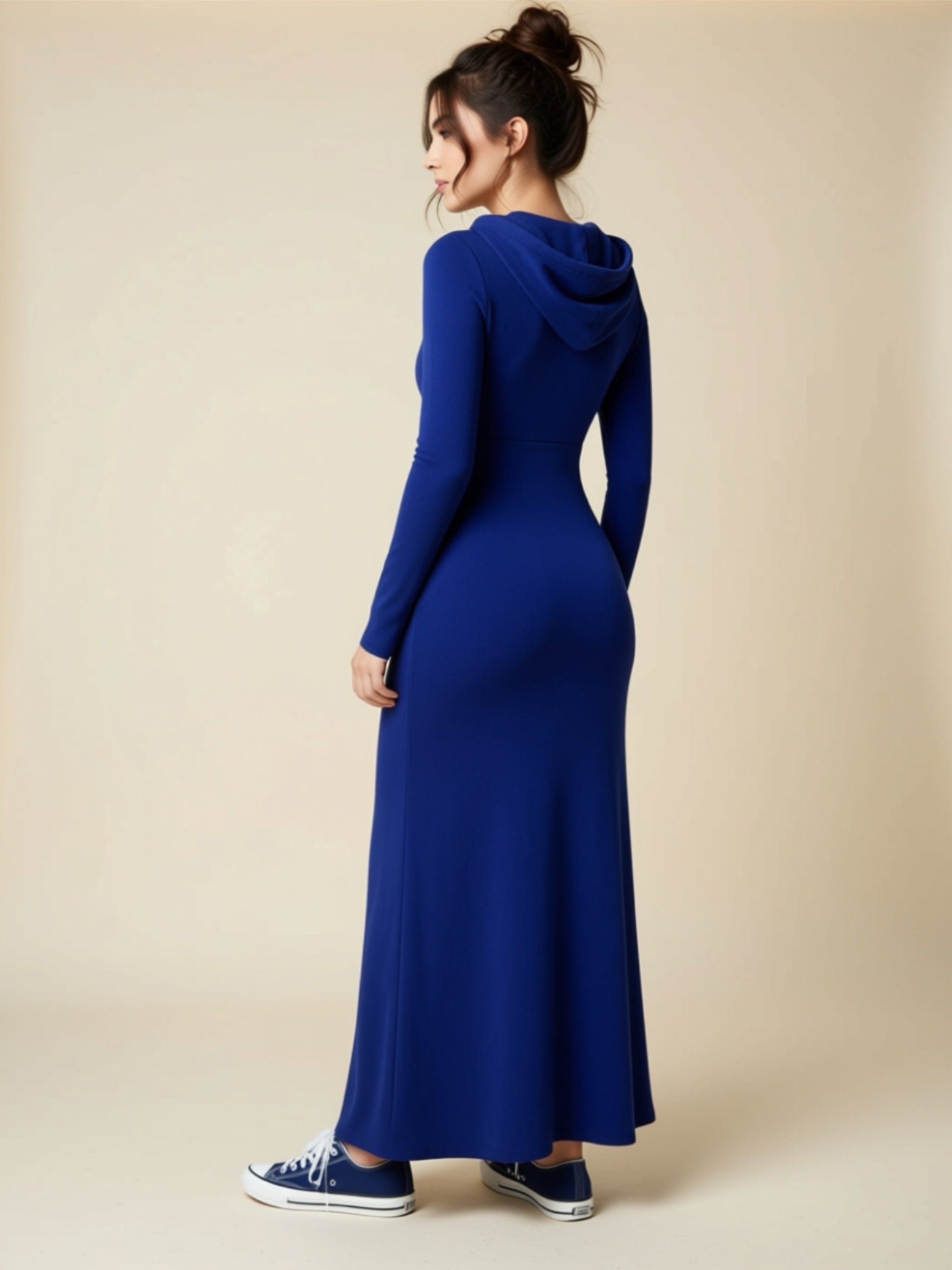 Lounging-Kleid mit Taschen