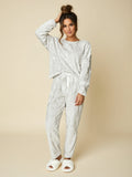Zweiteiliges Loungewear-Set mit Kordelzug-Hose
