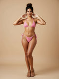 Ensemble de bikini en maille sexy à créer soi-même