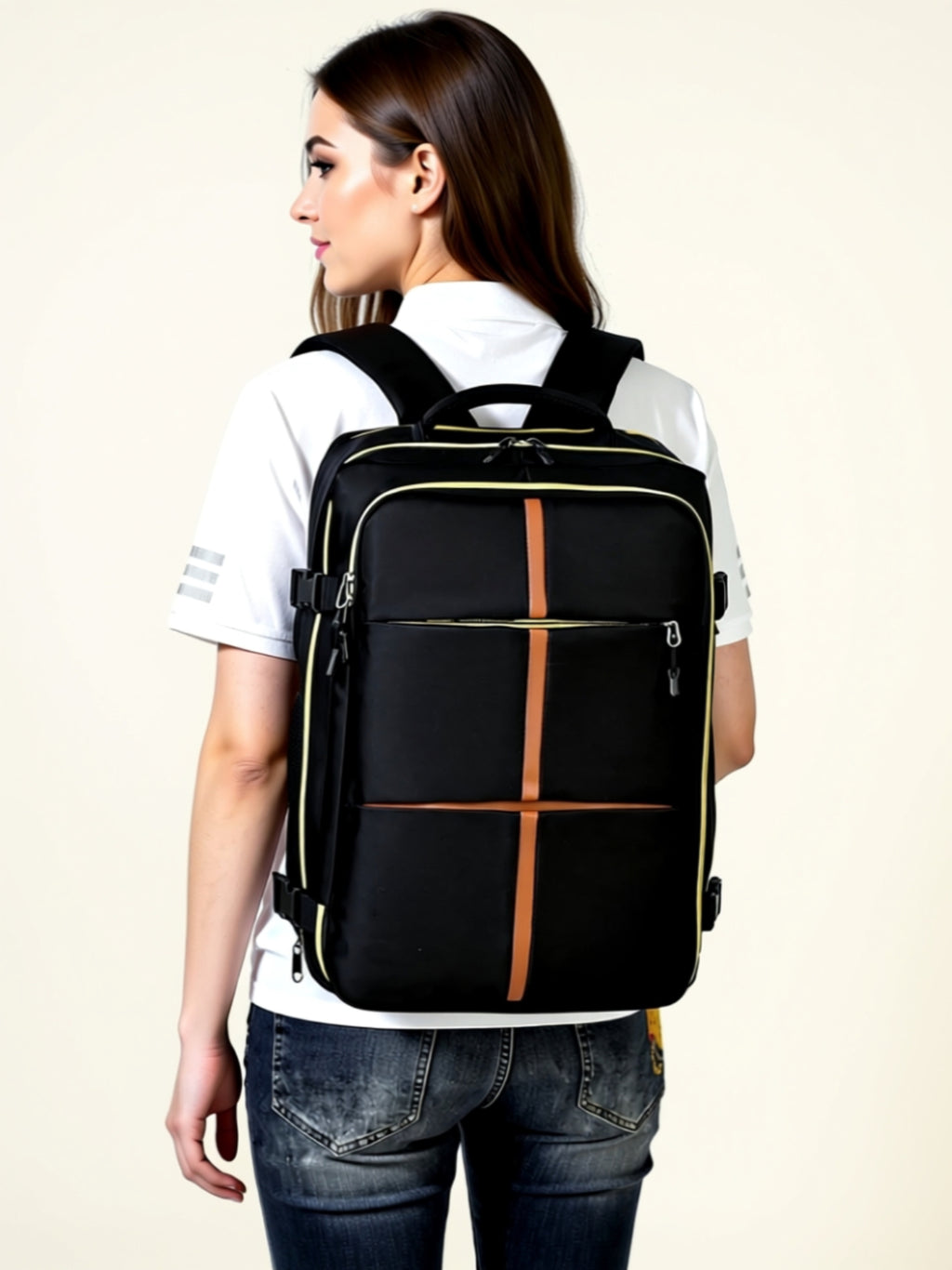 Large Oxford Cloth Backpack