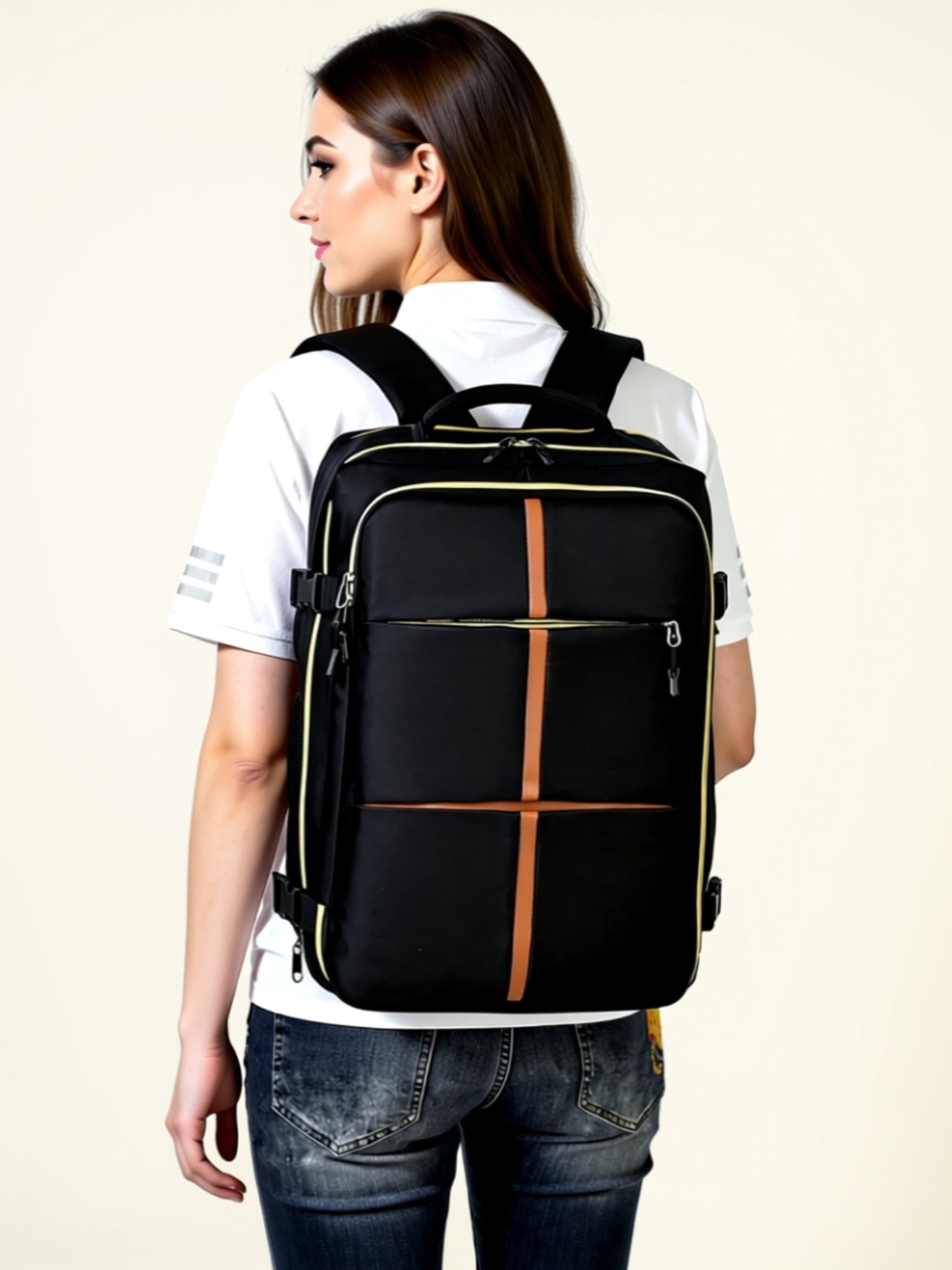 Large Oxford Cloth Backpack