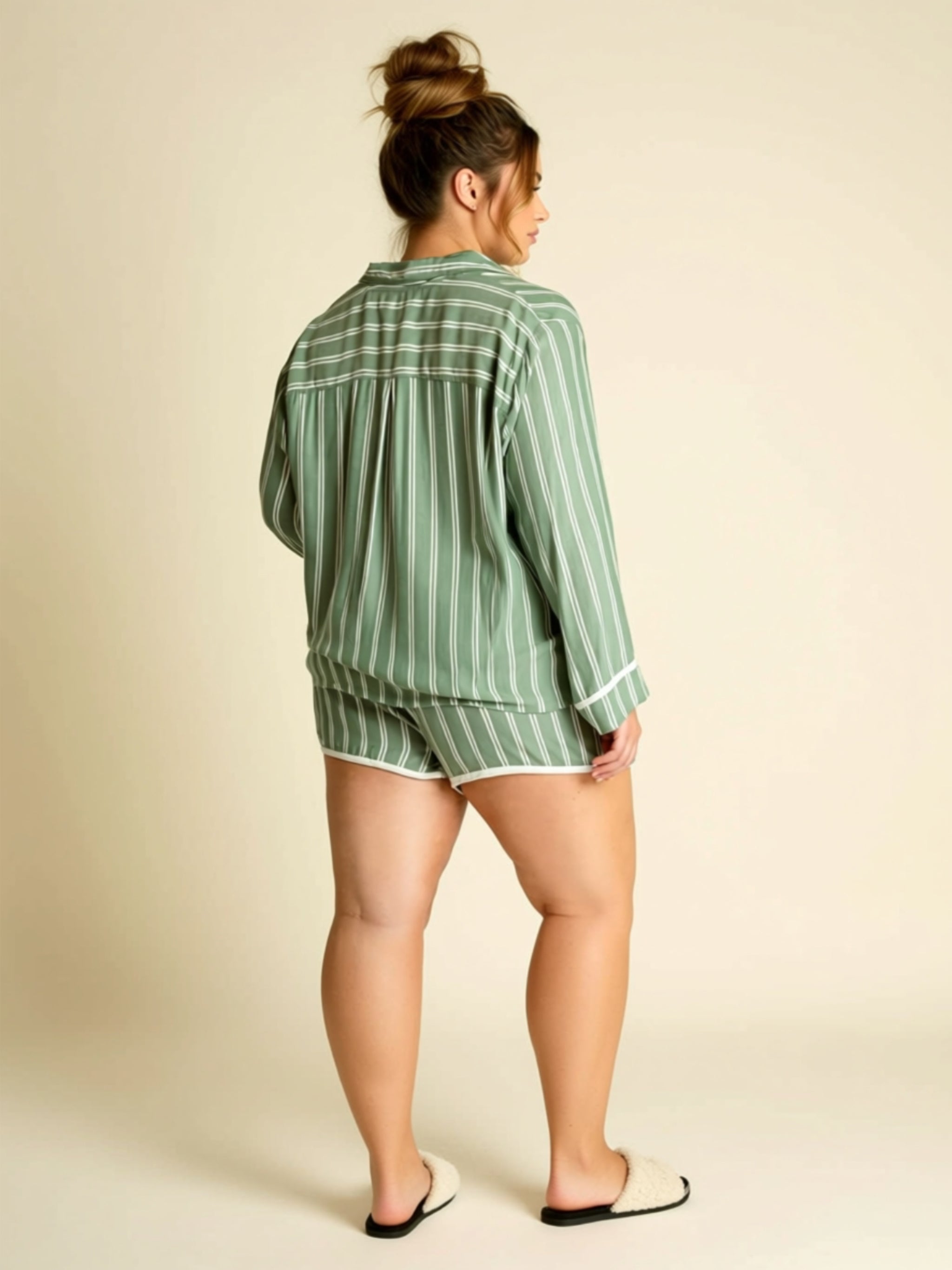 Two‑Piece Button‑Front Sleep Set