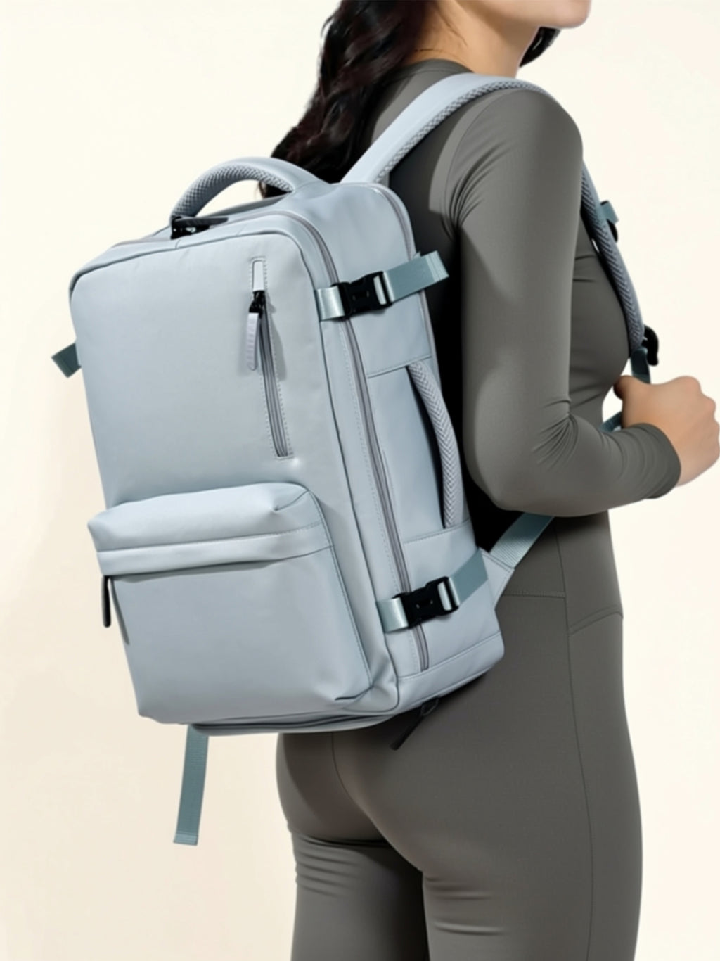 Grand sac à dos en tissu Oxford et polyester