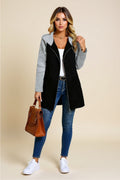 Hooded Zip-Up Jacket with Pockets