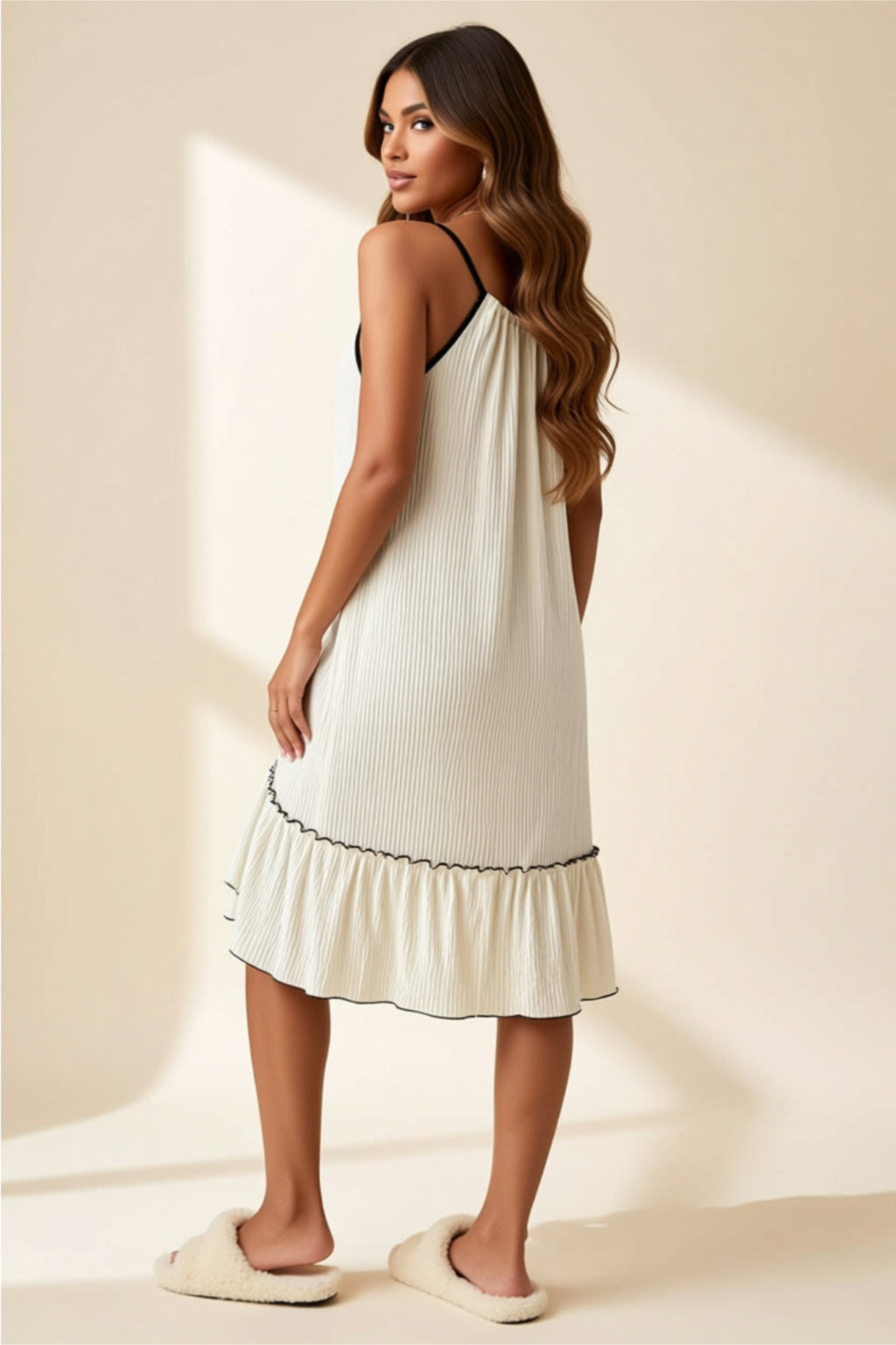 Tiered Ruffle Sleep Dress