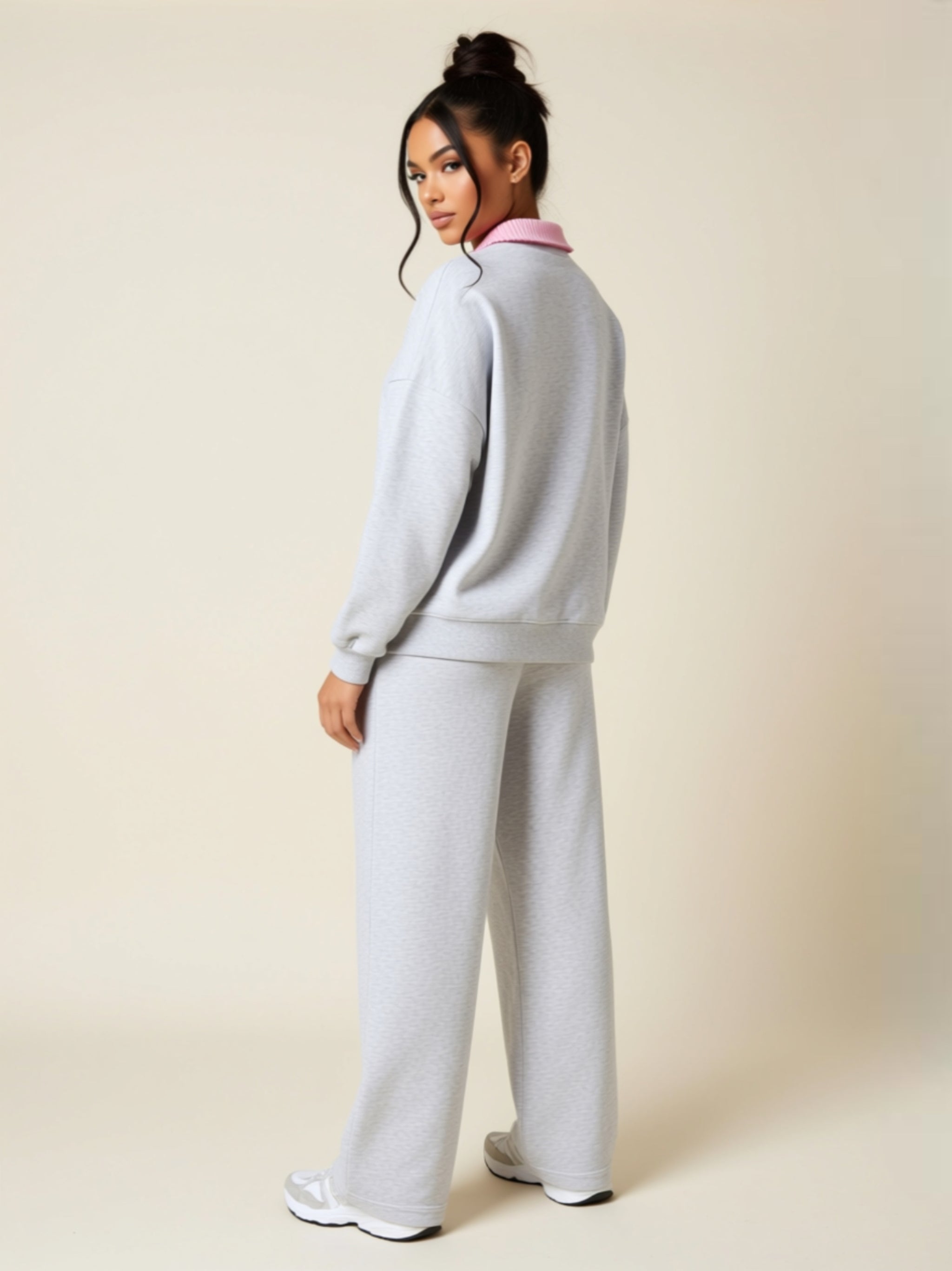 Zweiteiliges Hosen-Set mit Kordelzug