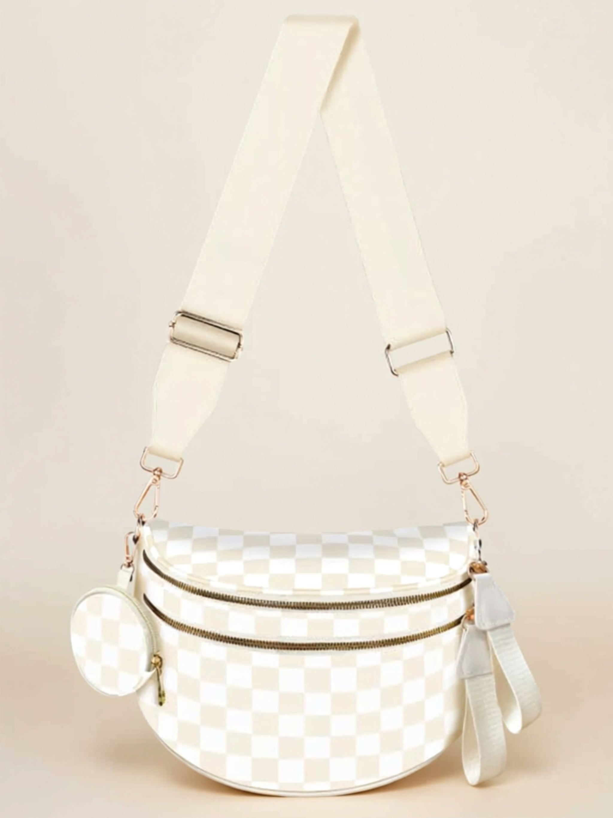 Mini Polyester Crossbody Bag