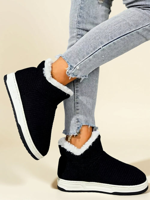 Cozy Flat Boots
