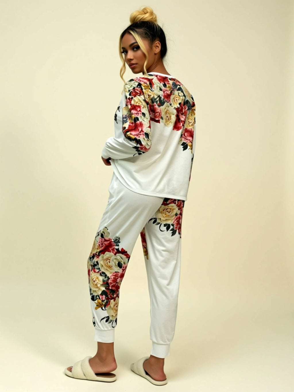 Drawstring 2‑Piece Pant Set
