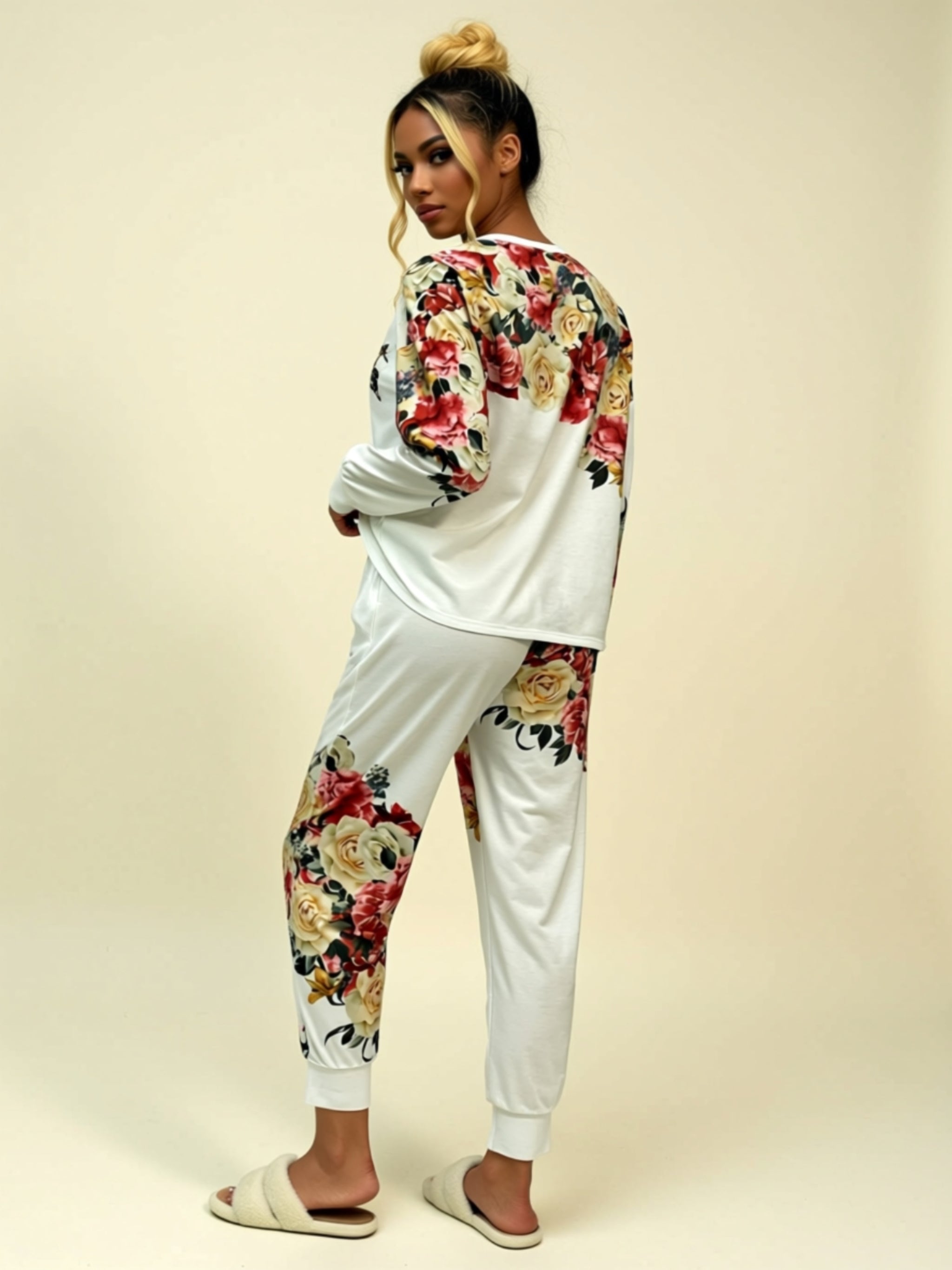 Zweiteiliges Hosen-Set mit Kordelzug