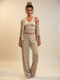 Basic 3‑Piece Pant Set