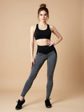 High‑Stretch Knit Sports Leggings
