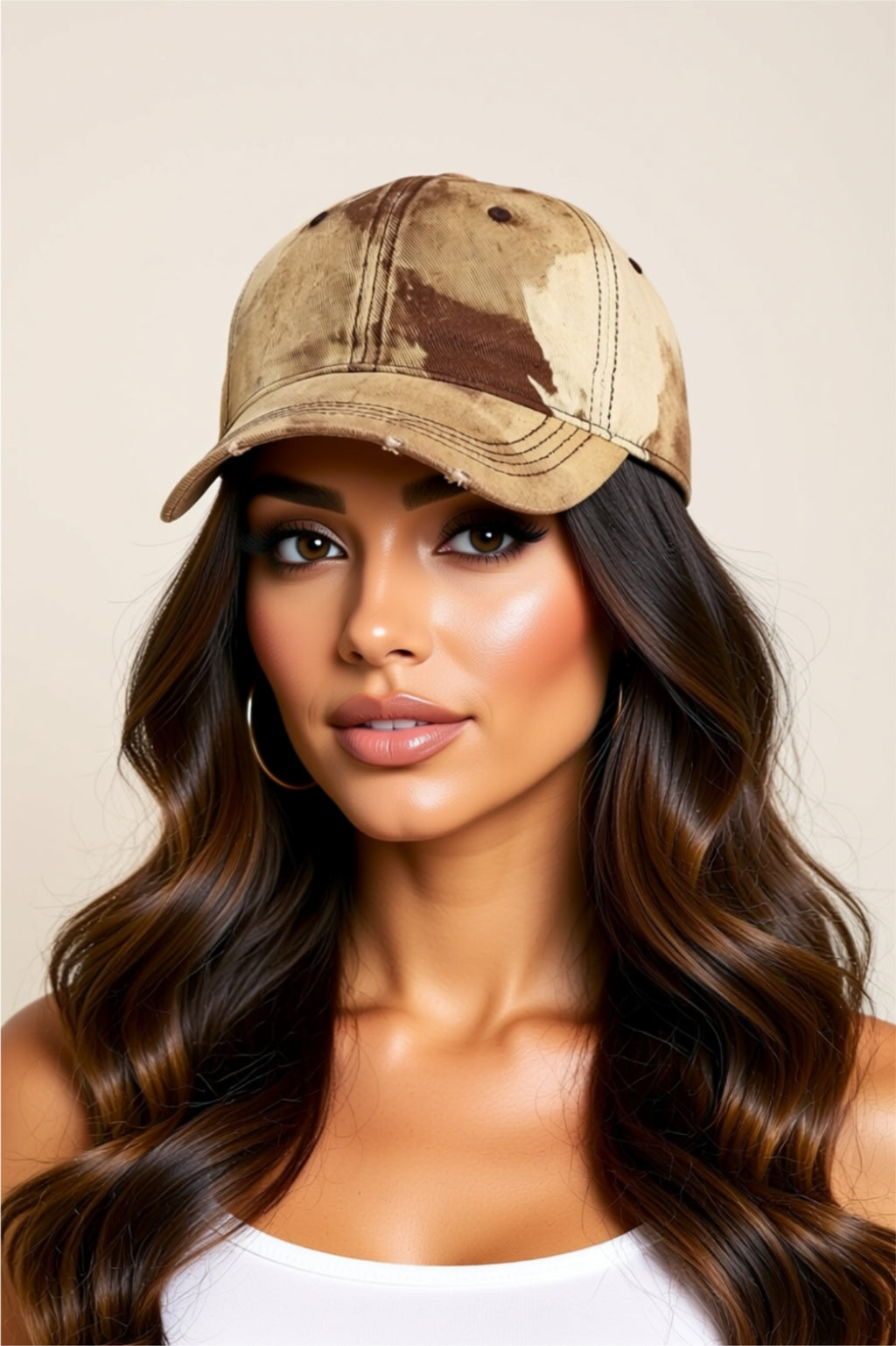 Solid Cotton Baseball Cap