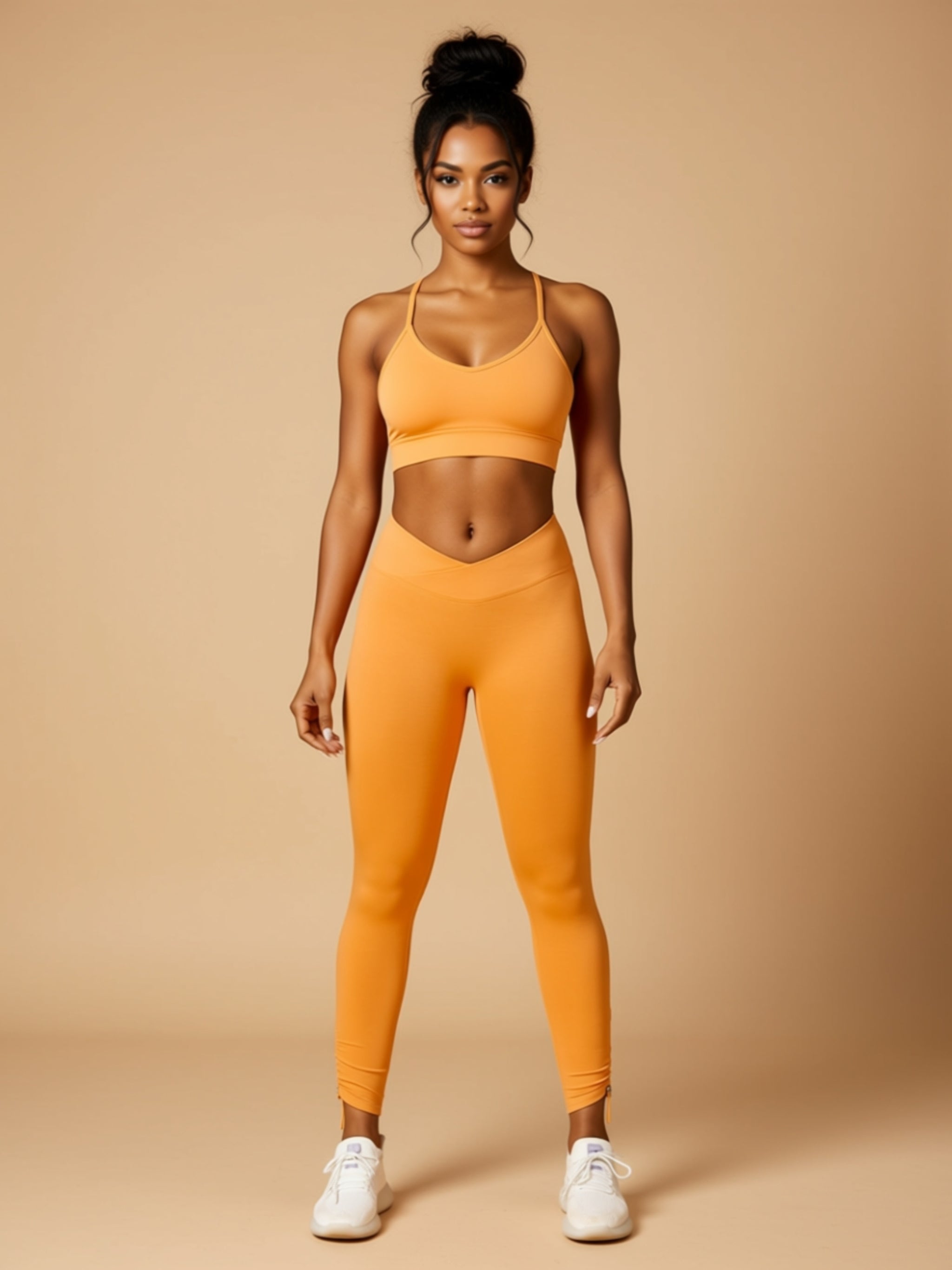 Stretch Knit Sports Leggings