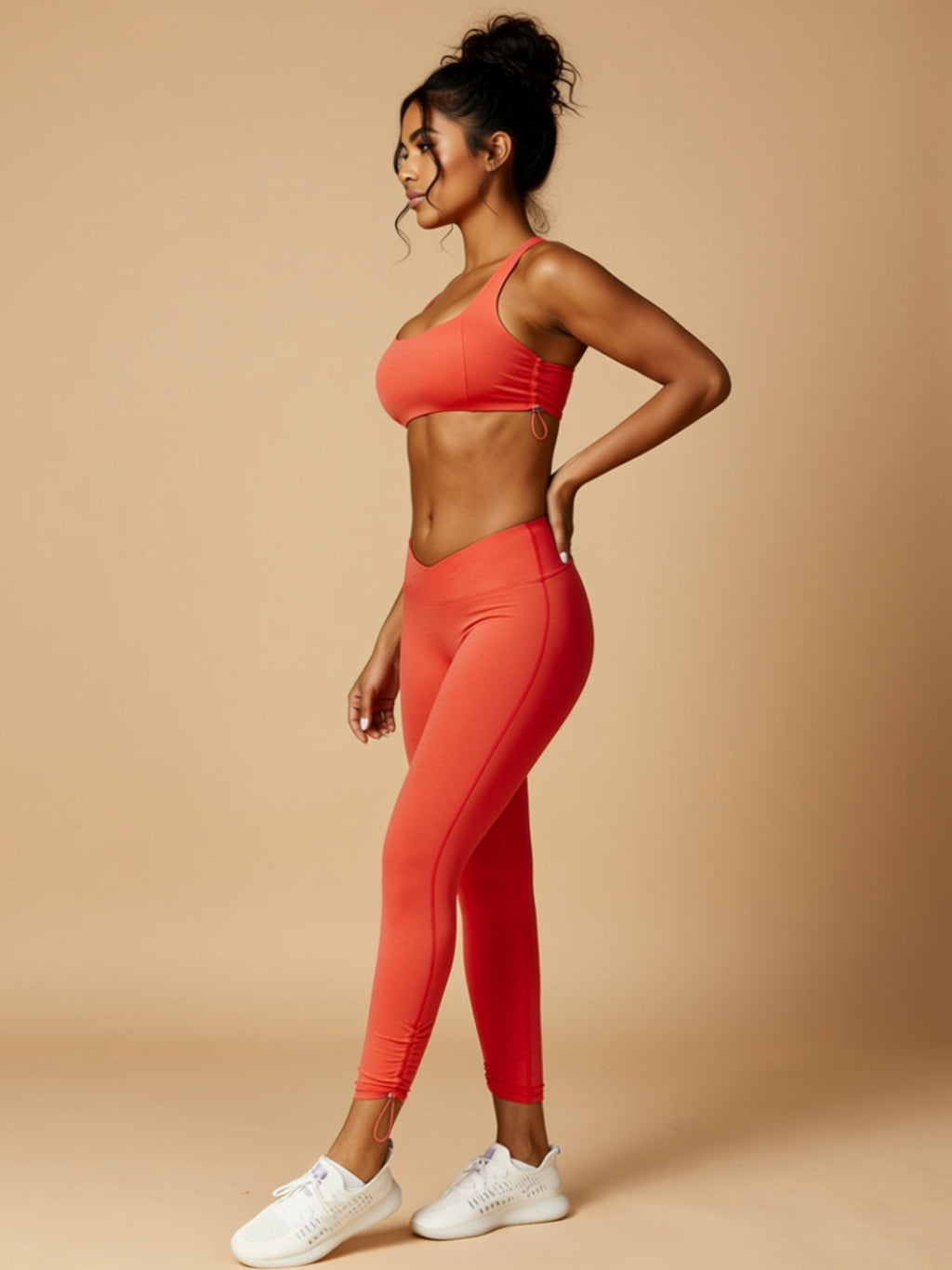 Stretch Knit Sports Leggings