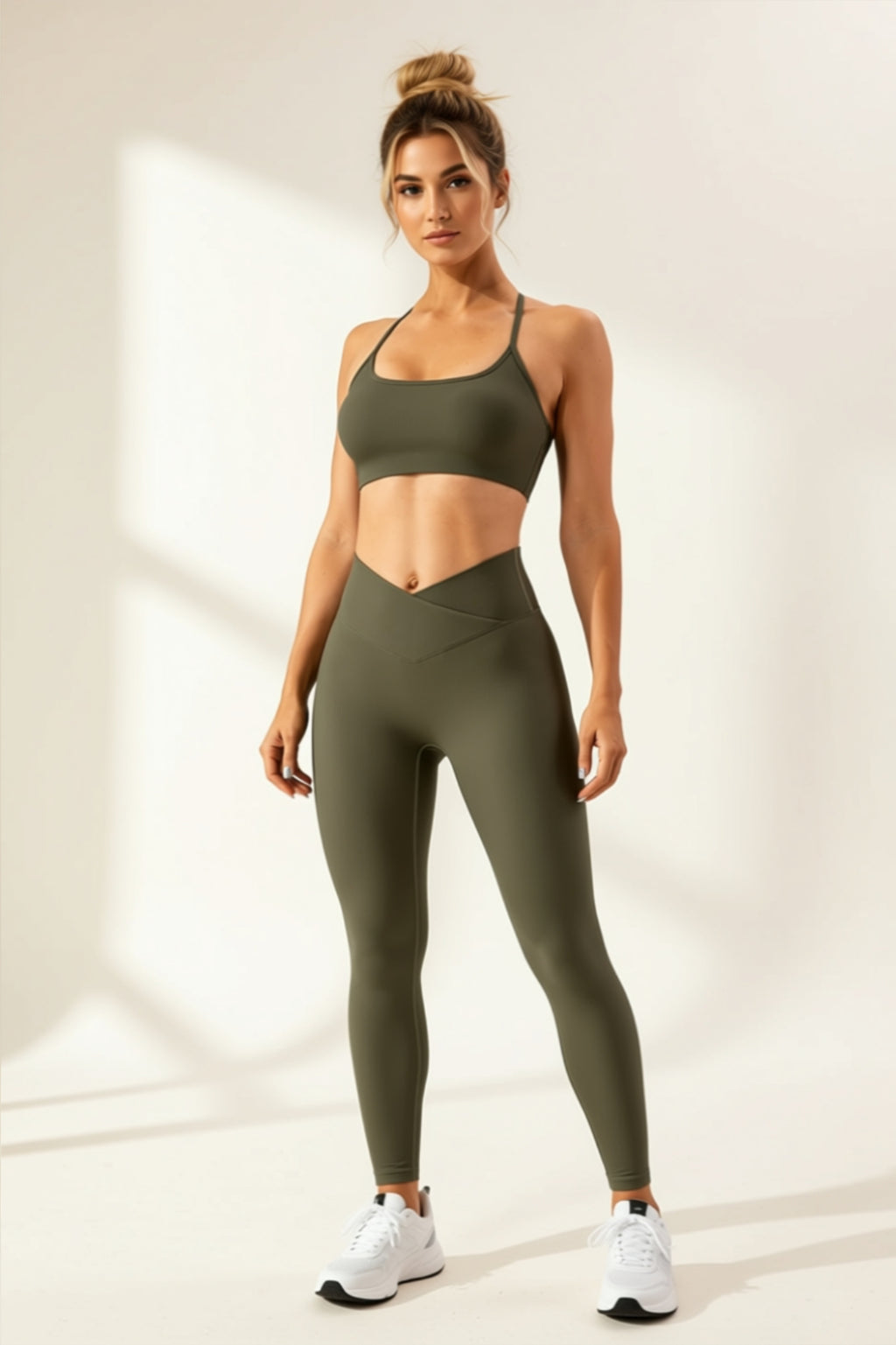 Scoop Neck Sports Bra