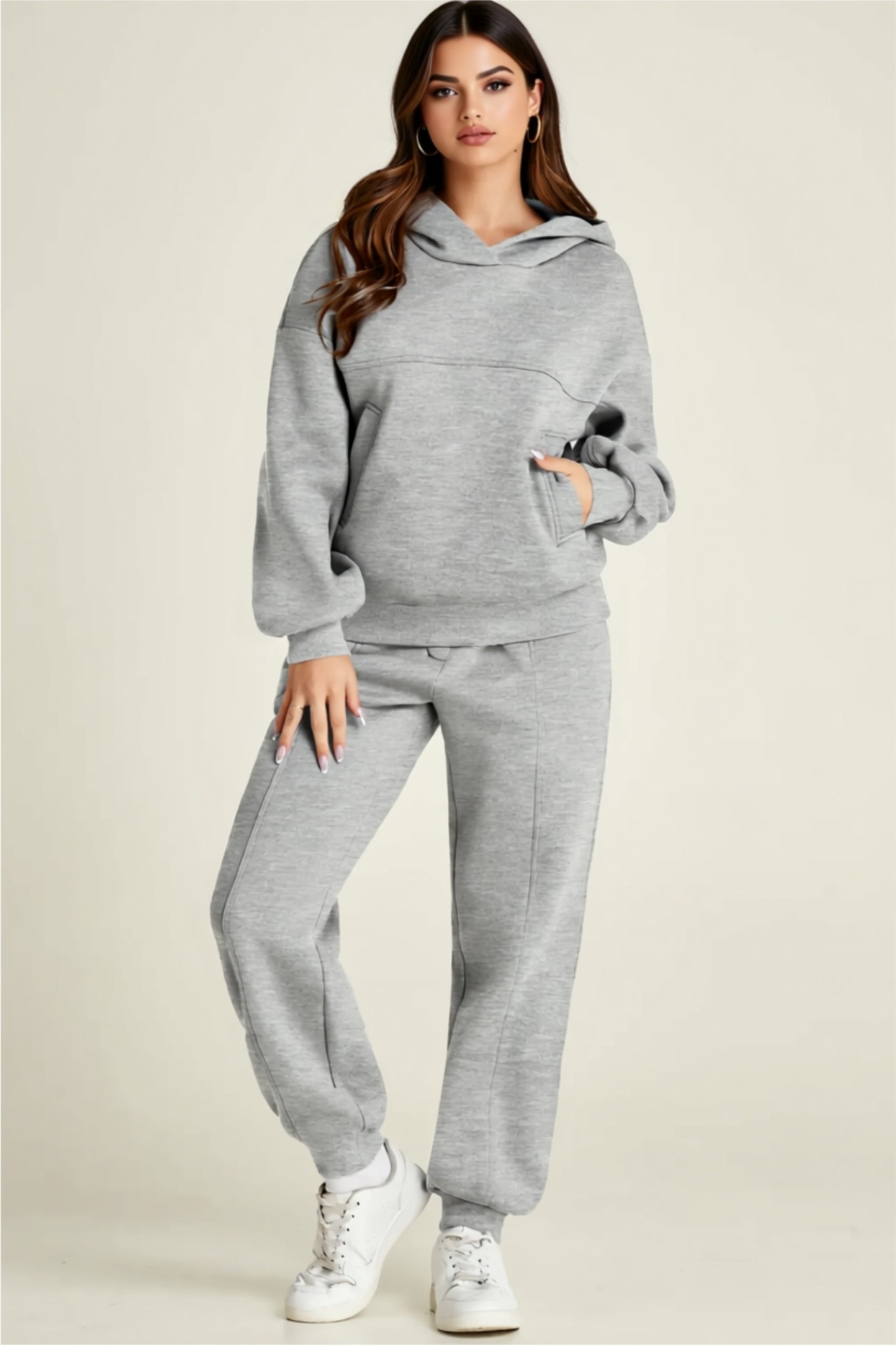 Two-Piece Hoodie Lounge Set